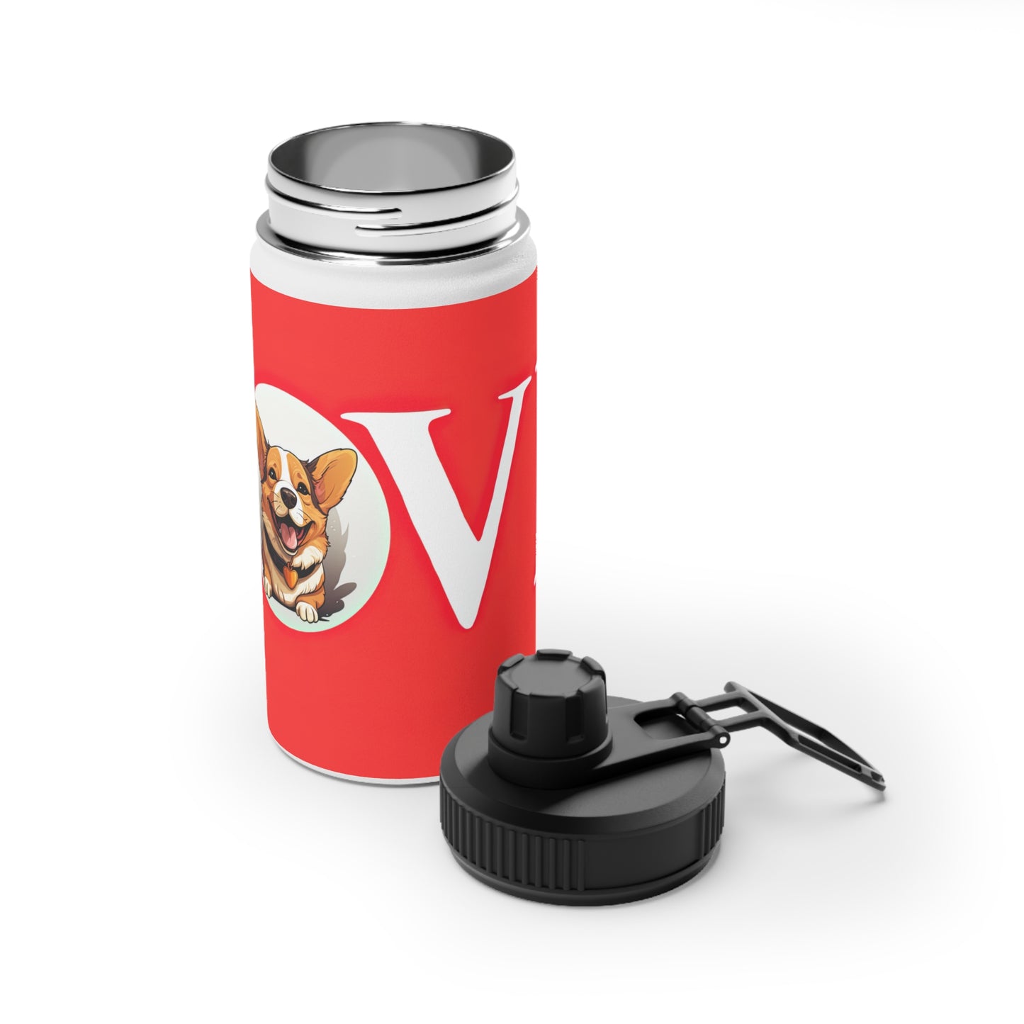 More Love - Water Bottle with Sport Lid