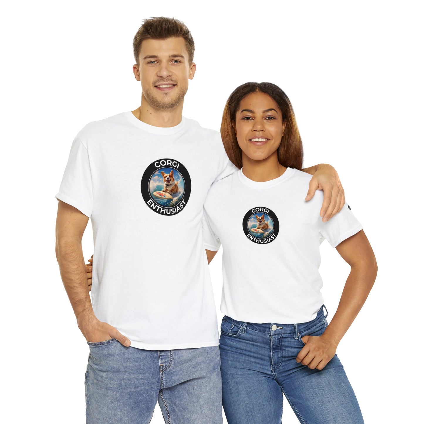 Corgi Enthusiast - Unisex Heavy Cotton Tee