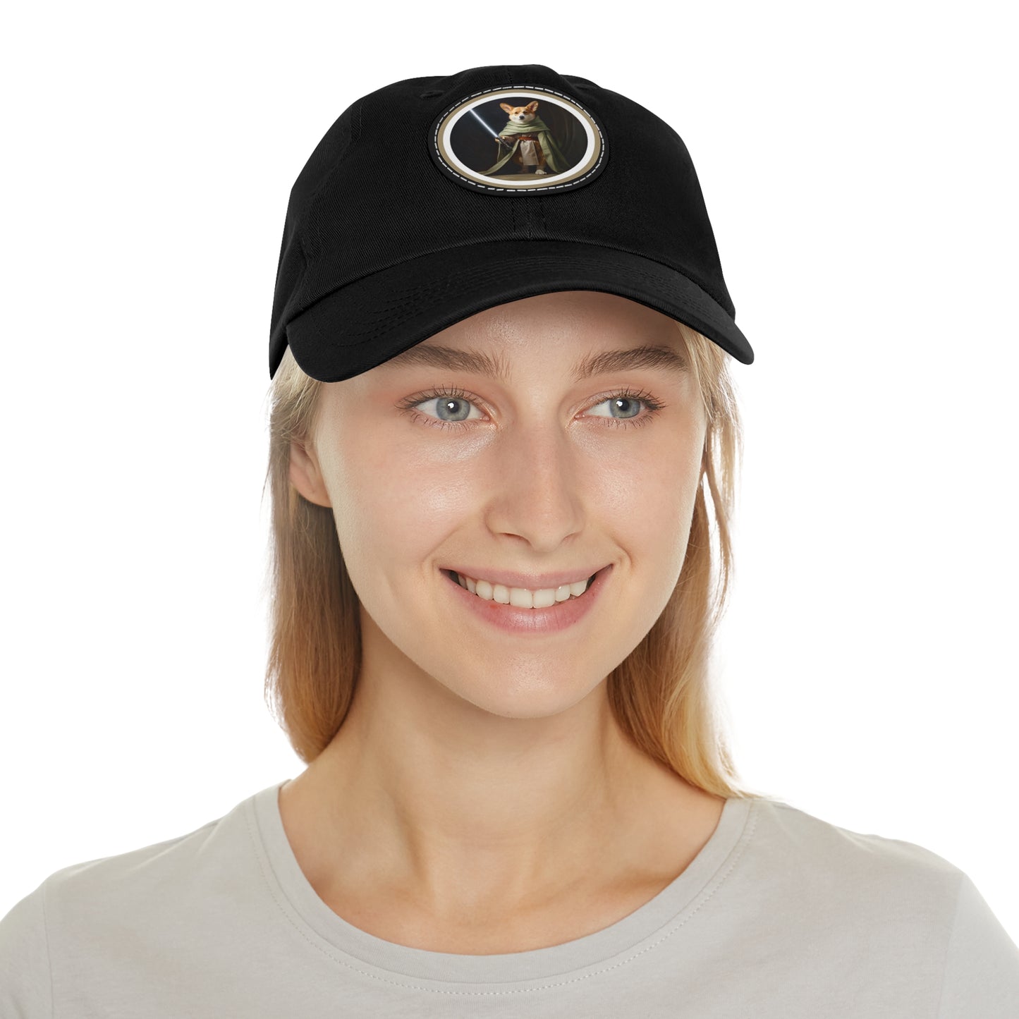 Jedi Corgi - Cap with Leather Patch