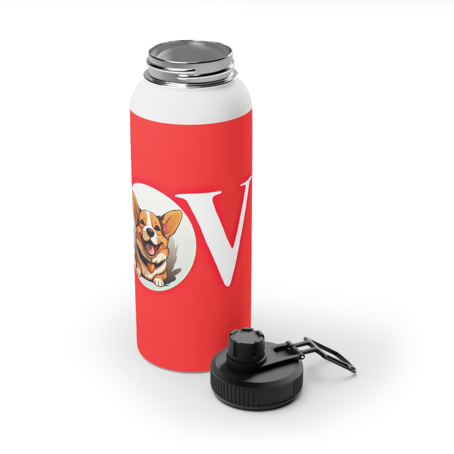 More Love - Water Bottle with Sport Lid