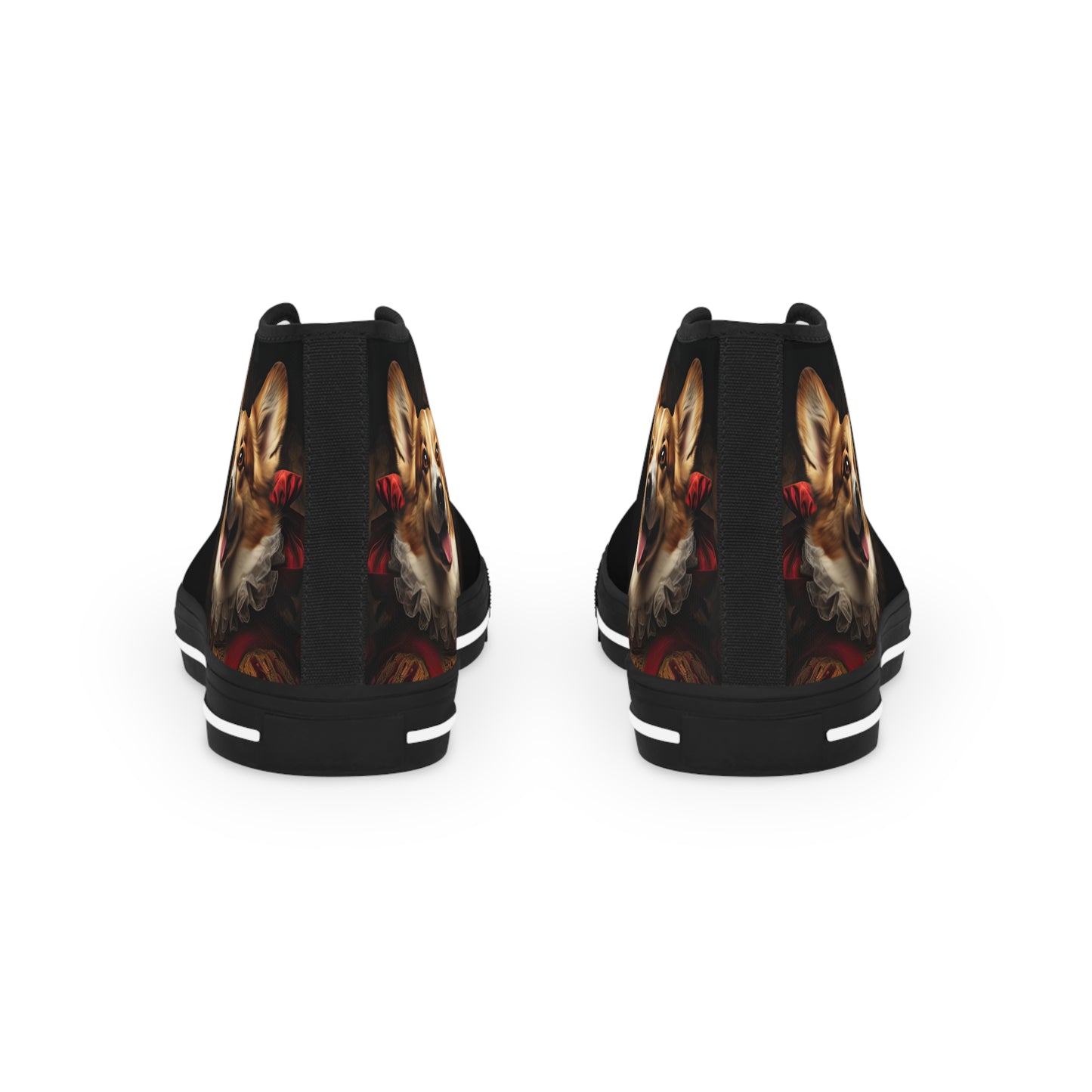 Renaissance Corgi - Men's High Top Sneakers