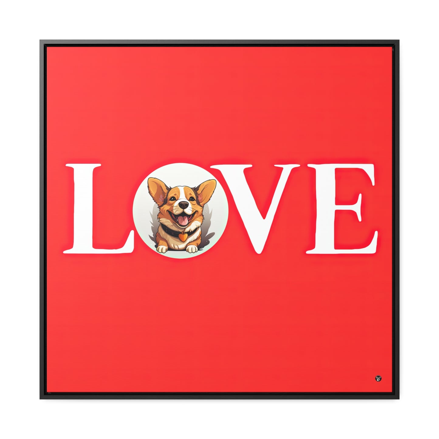 More Love - Framed on Canvas