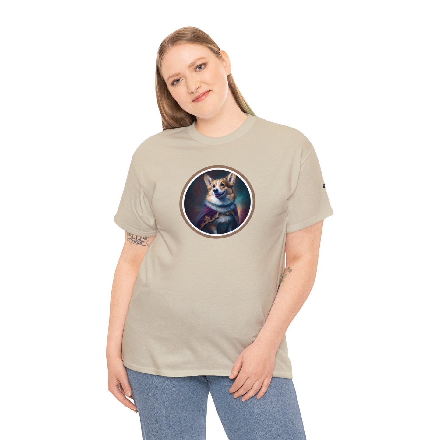 Corgi Royalty - Unisex Heavy Cotton Tee