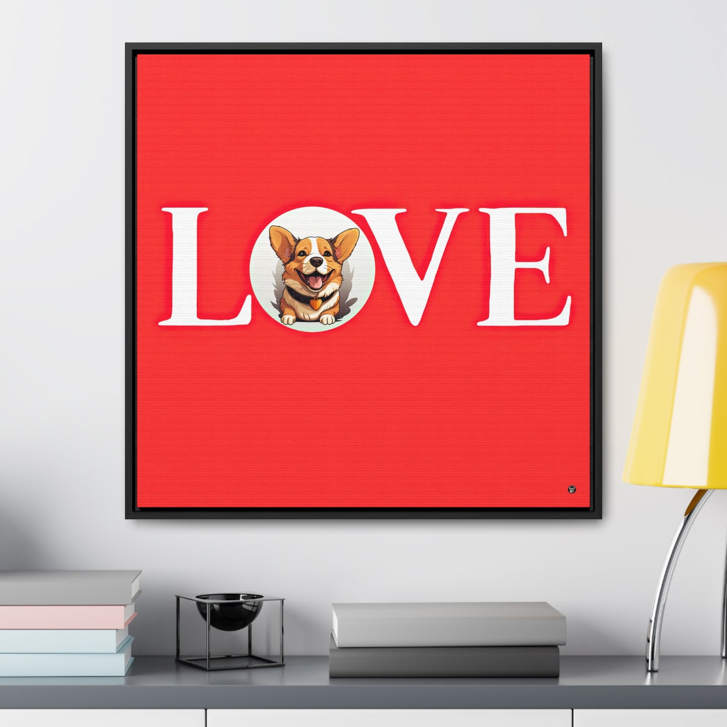 More Love - Framed on Canvas