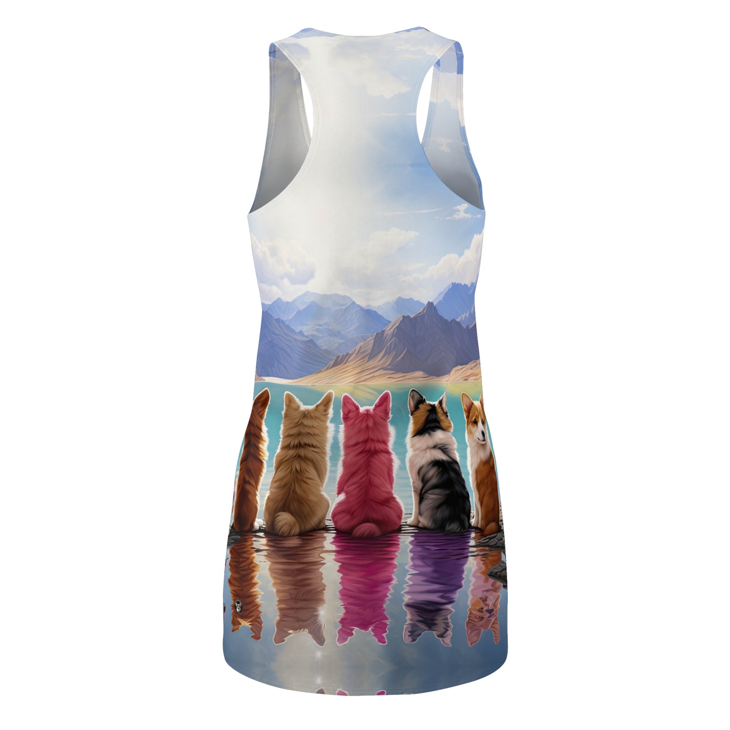 Corgi Lake - Racerback Dress