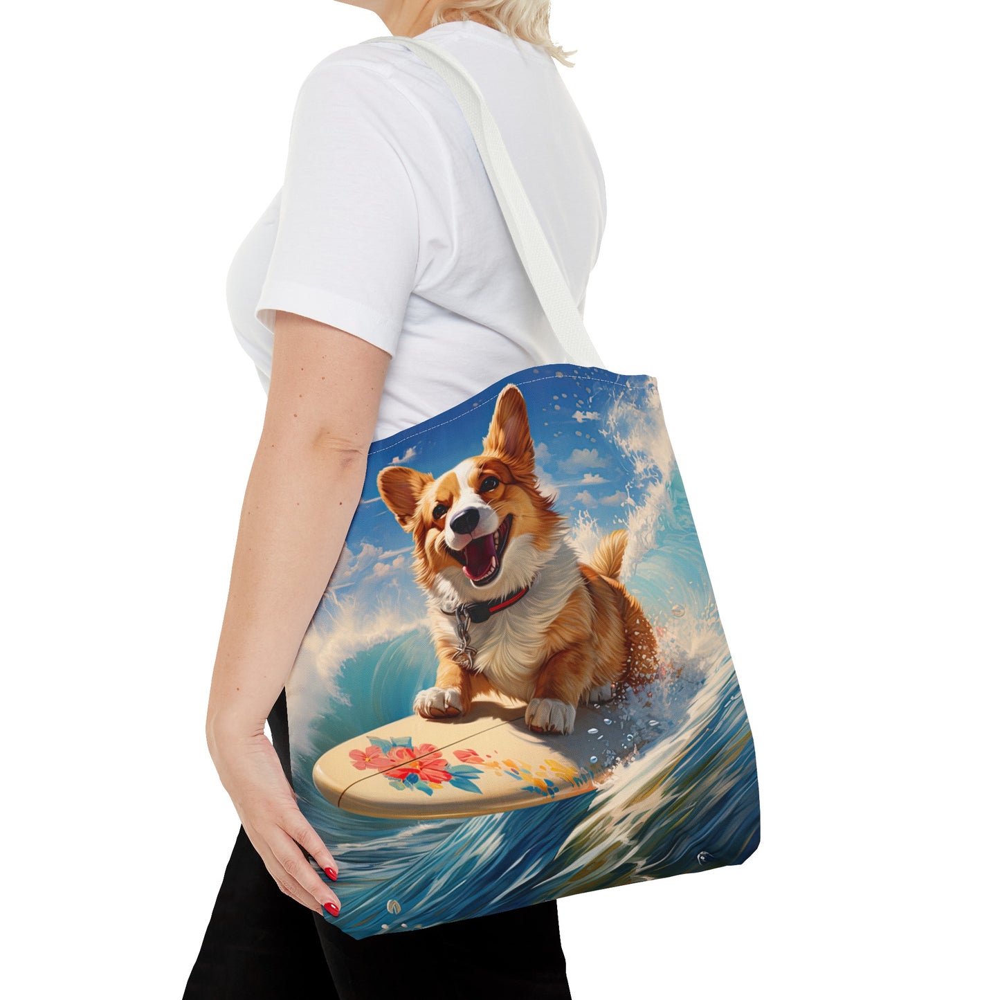 Cowabunga Corgi - Tote Bag