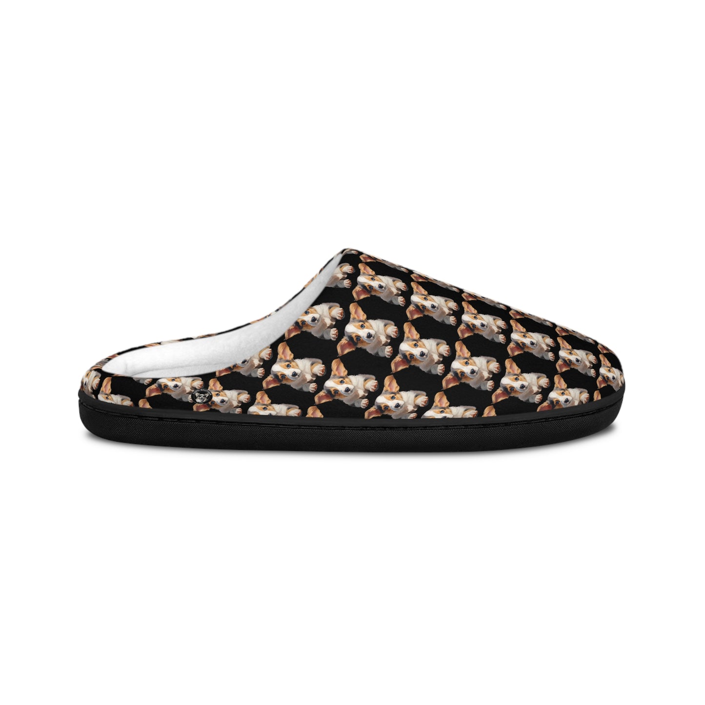 Puppy Portrait Mosaic - Men's Slippers