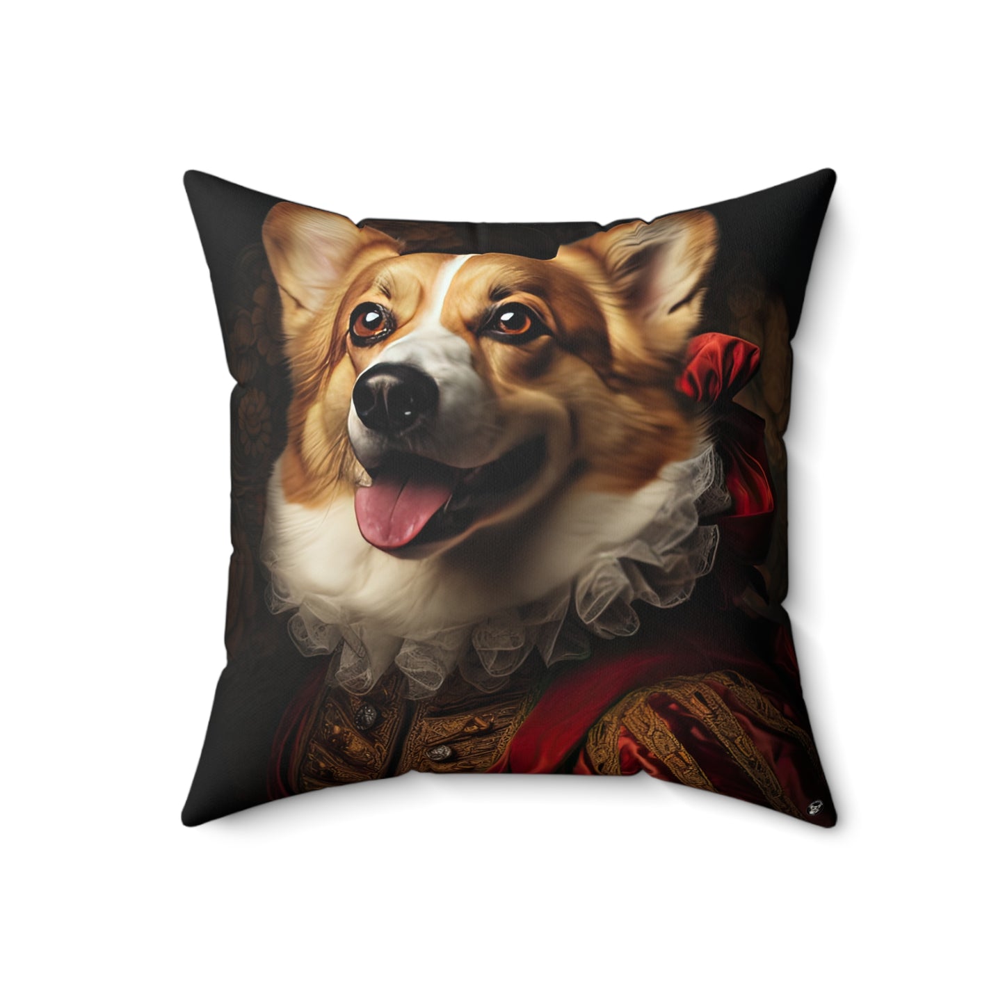 Renaissance Corgi - Throw Pillow