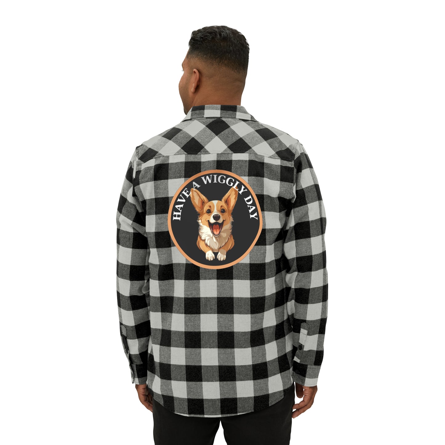 Have a Wiggly Day - Flannel Shirt