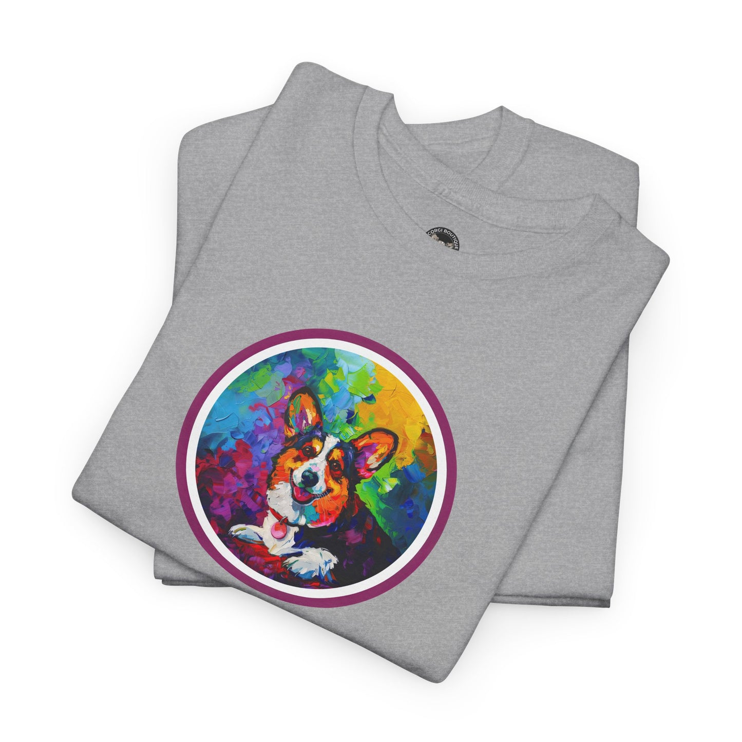 Colorful Cardigan - Unisex Heavy Cotton Tee
