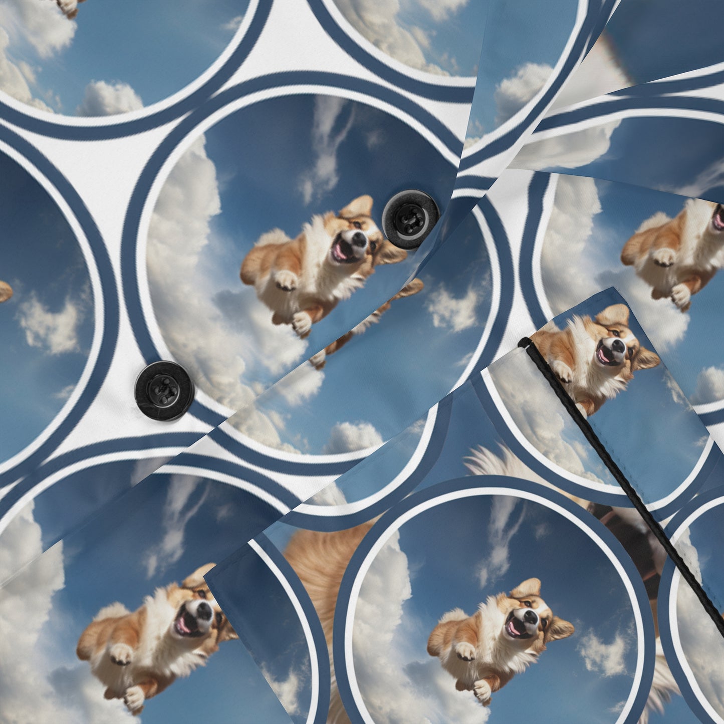 Super Corgi - Satin Pajamas