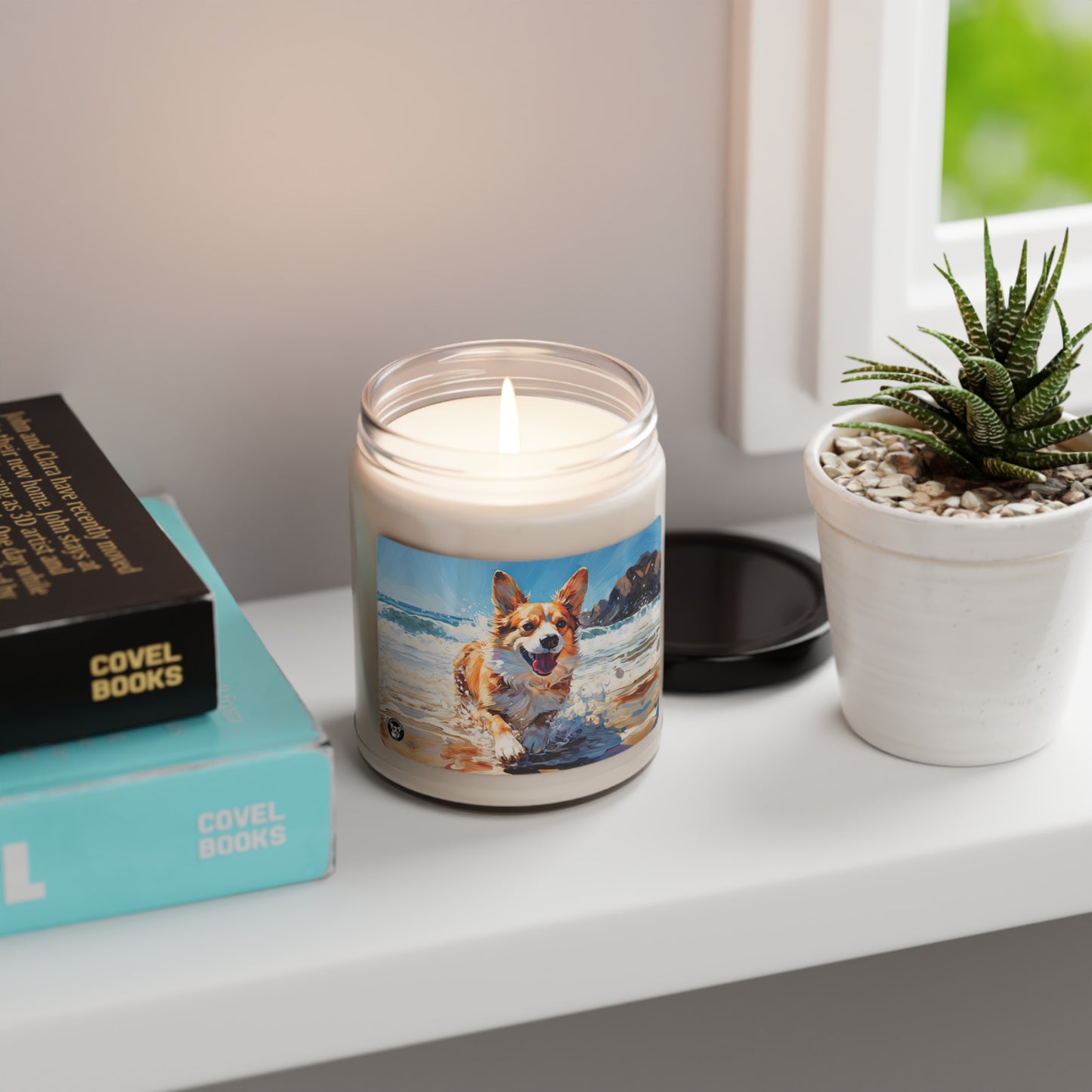 Coastal Corgi - Scented Soy Candle