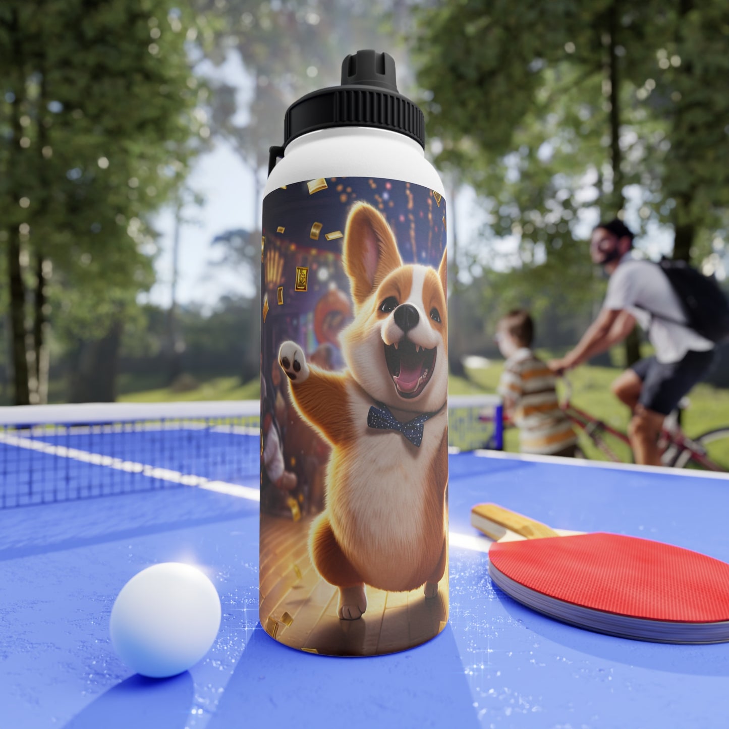 Party Pup - Water Bottle with Sport Lid