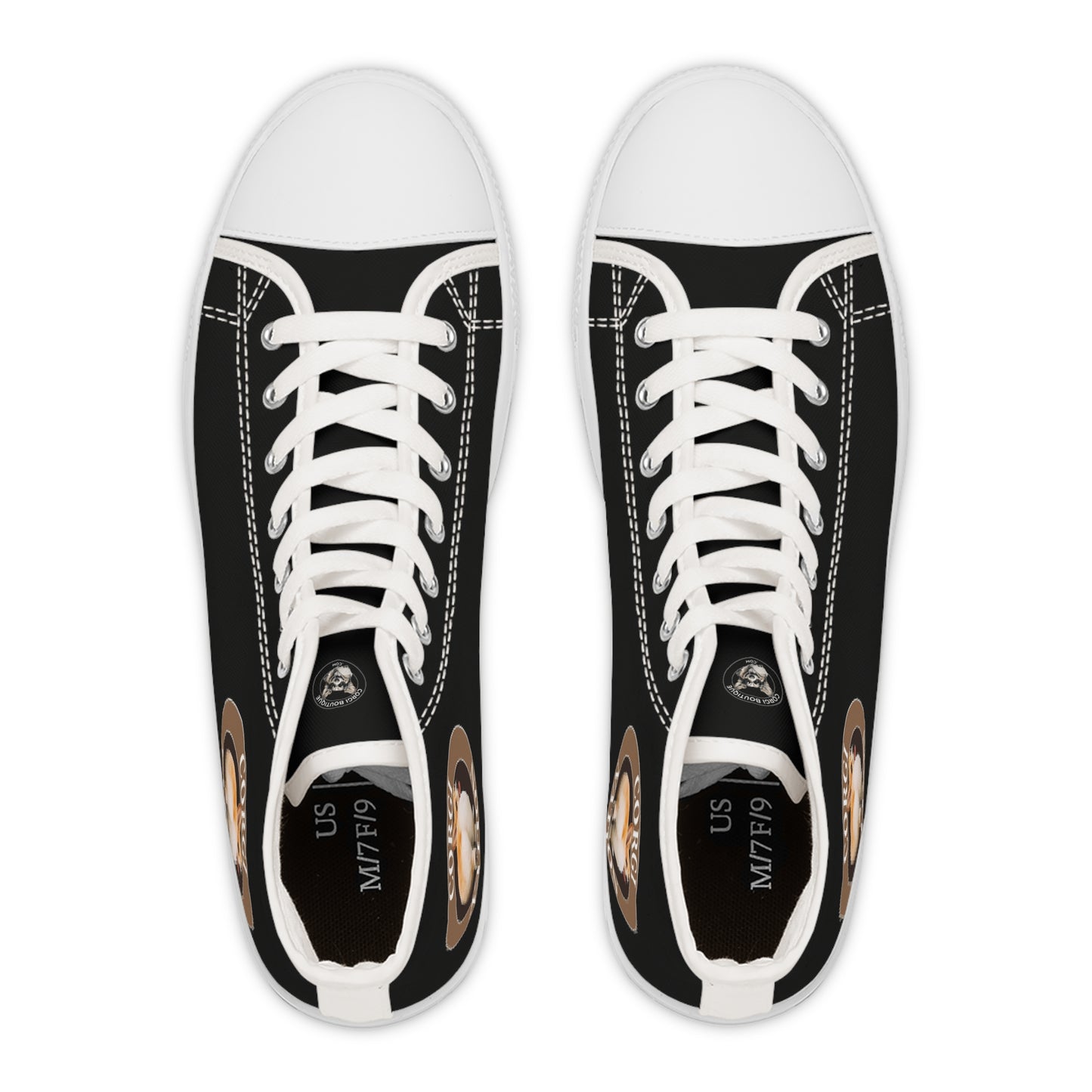 Corgi Nation - Women's High Top Sneakers