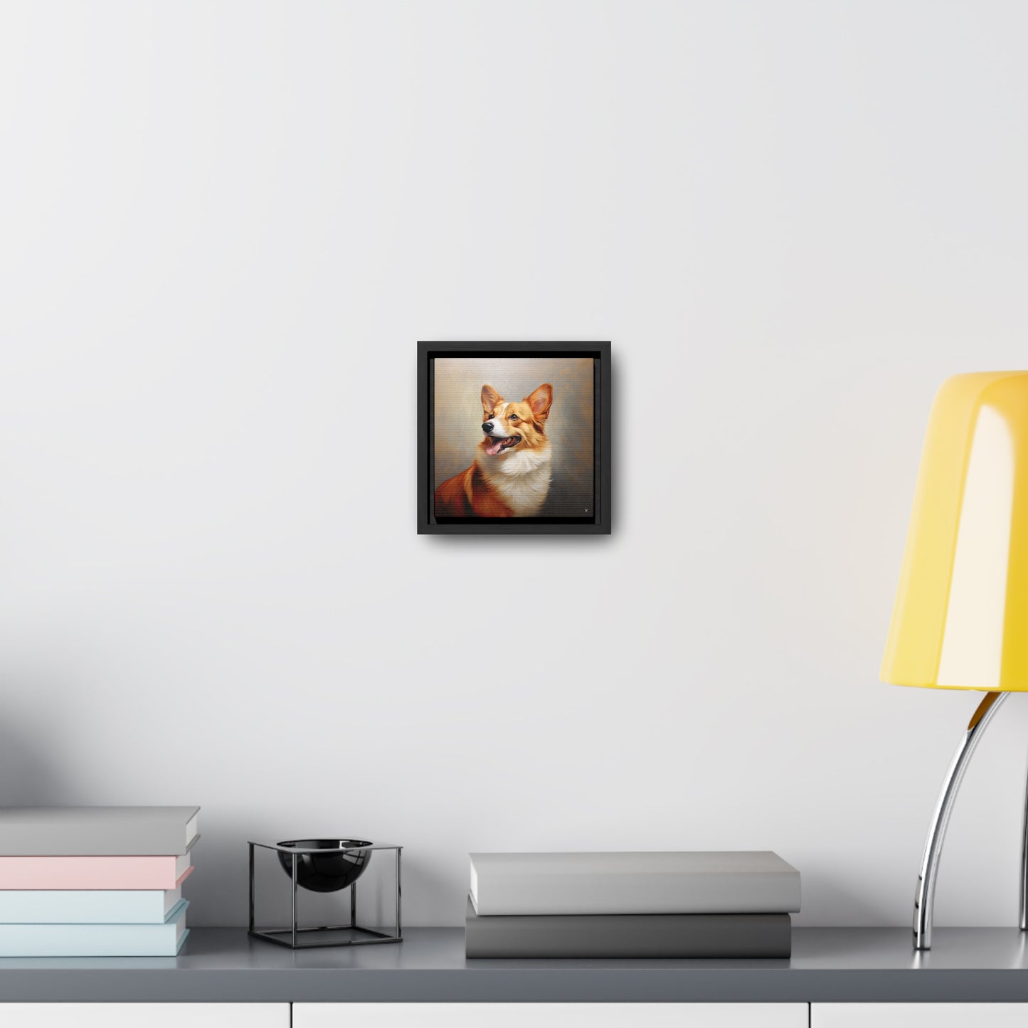 Pembroke Portrait - Framed on Canvas