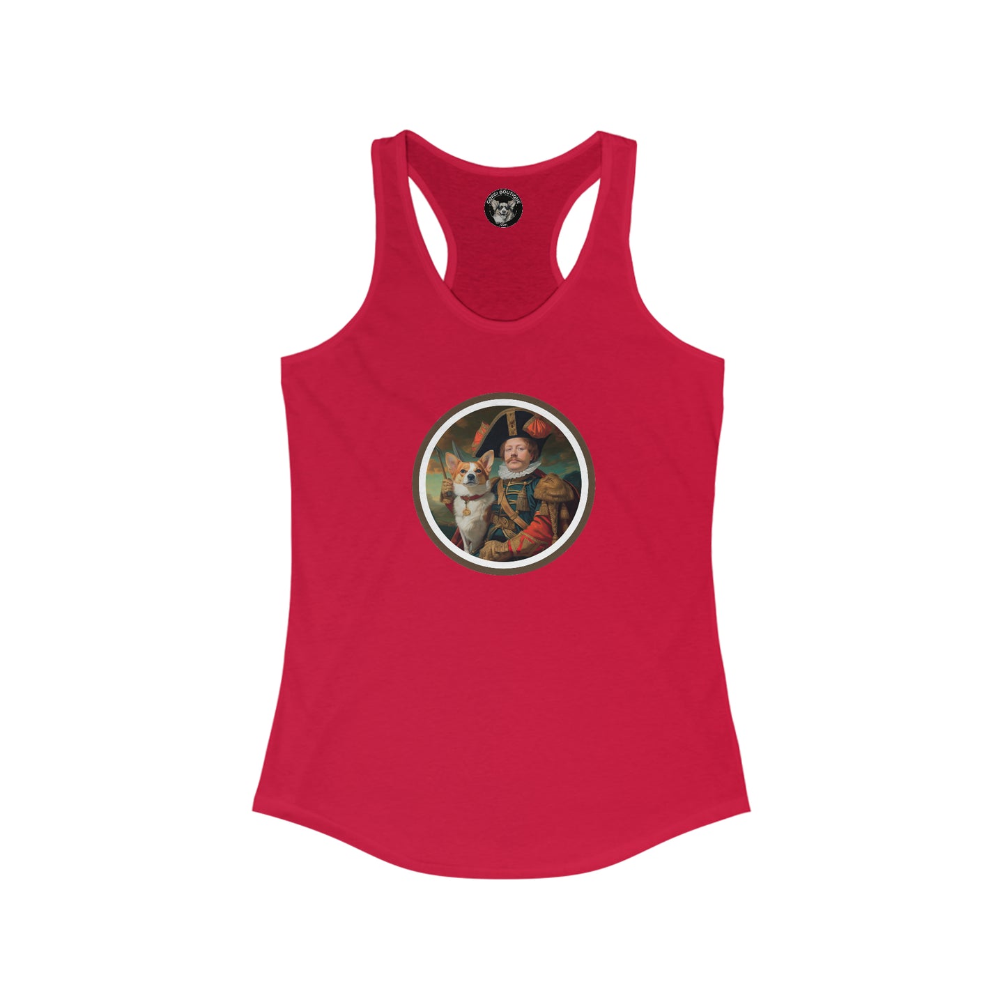 First Royal Corgi - Racerback Tank