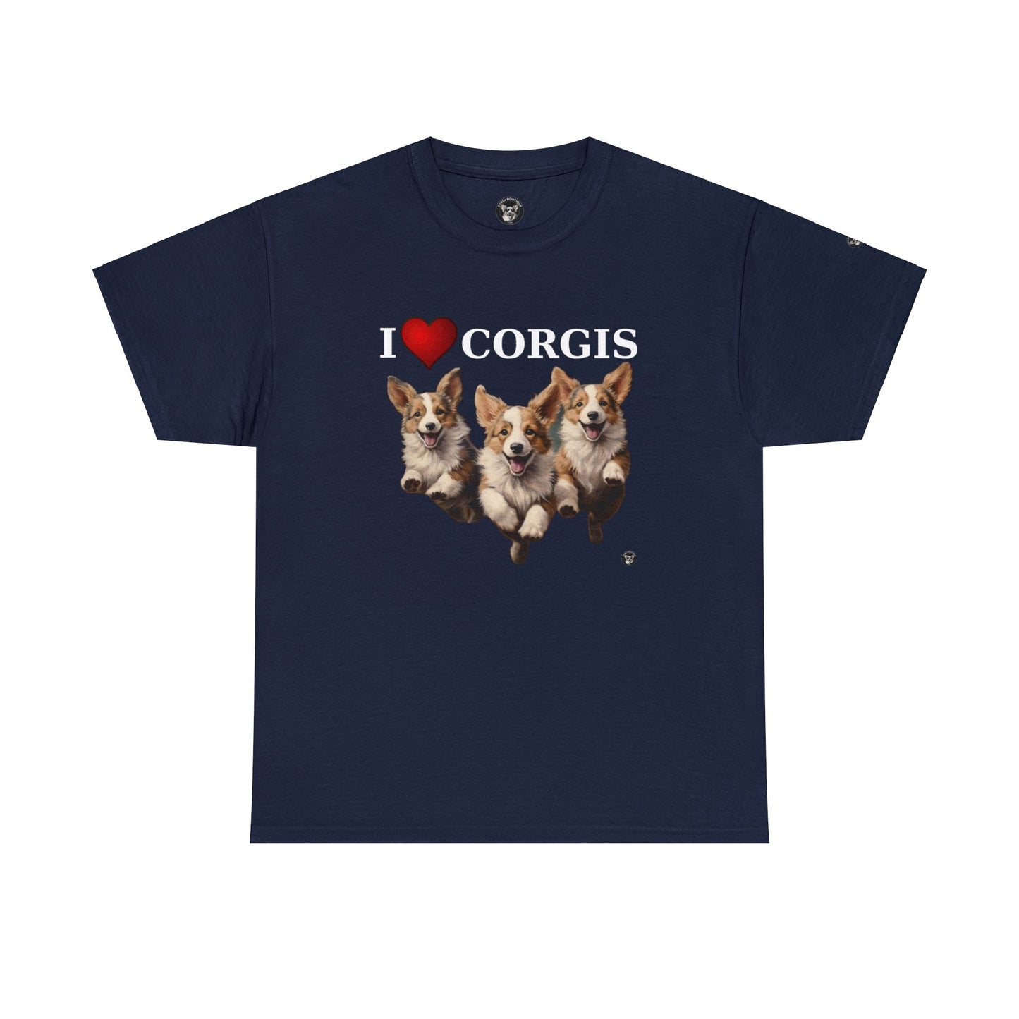 I Heart Corgis - Unisex Heavy Cotton Tee