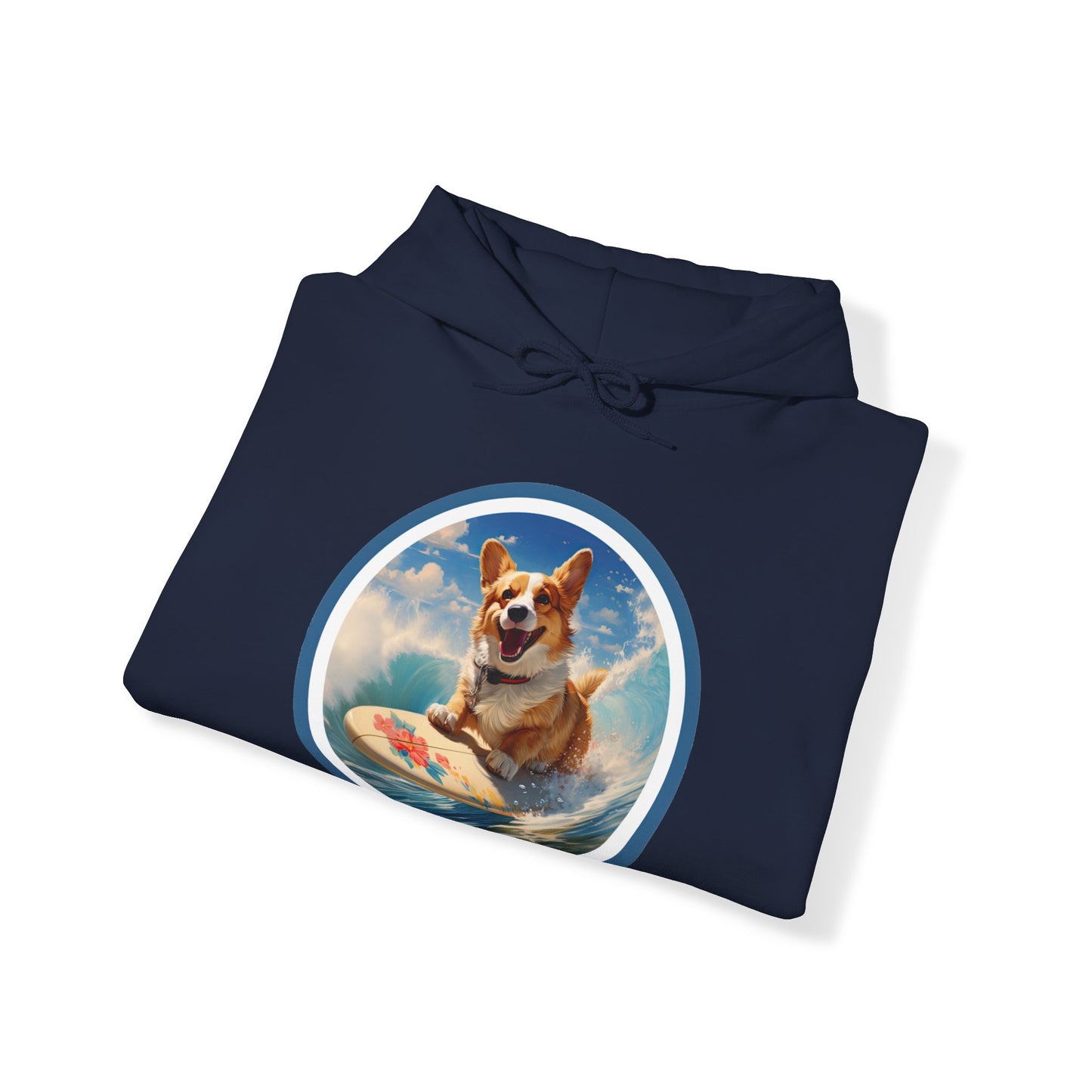 Cowabunga Corgi - Hoodie