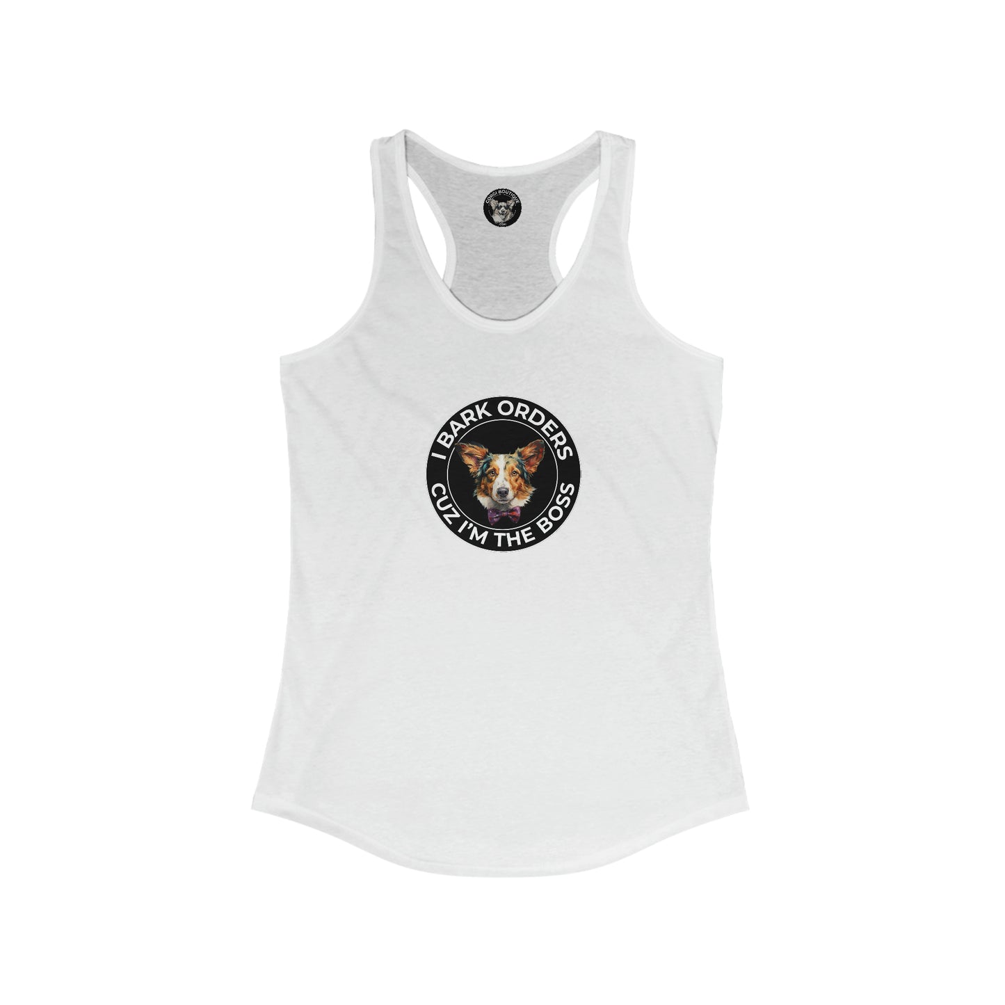 The Boss - Racerback Tank