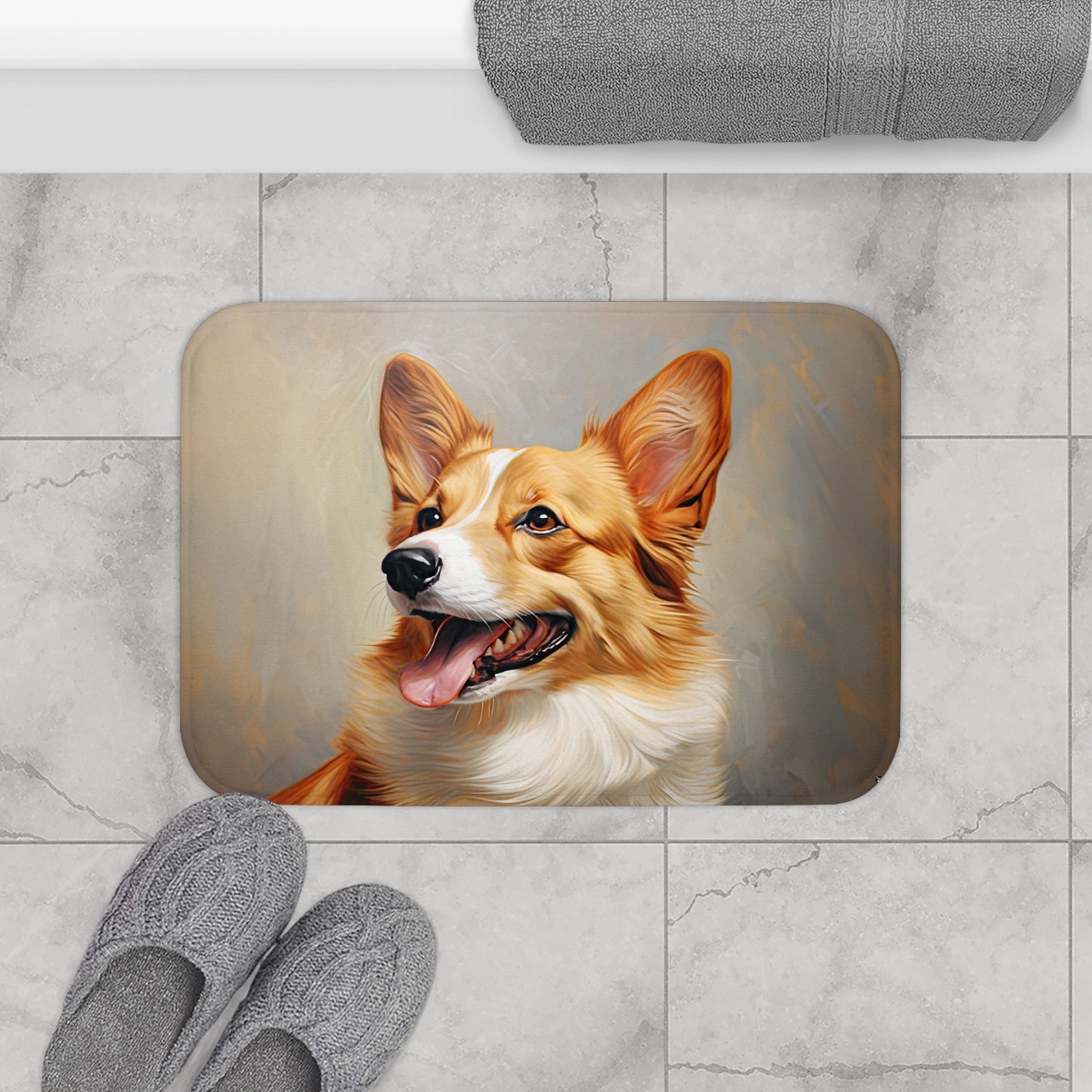 Pembroke Portrait - Bath Mat