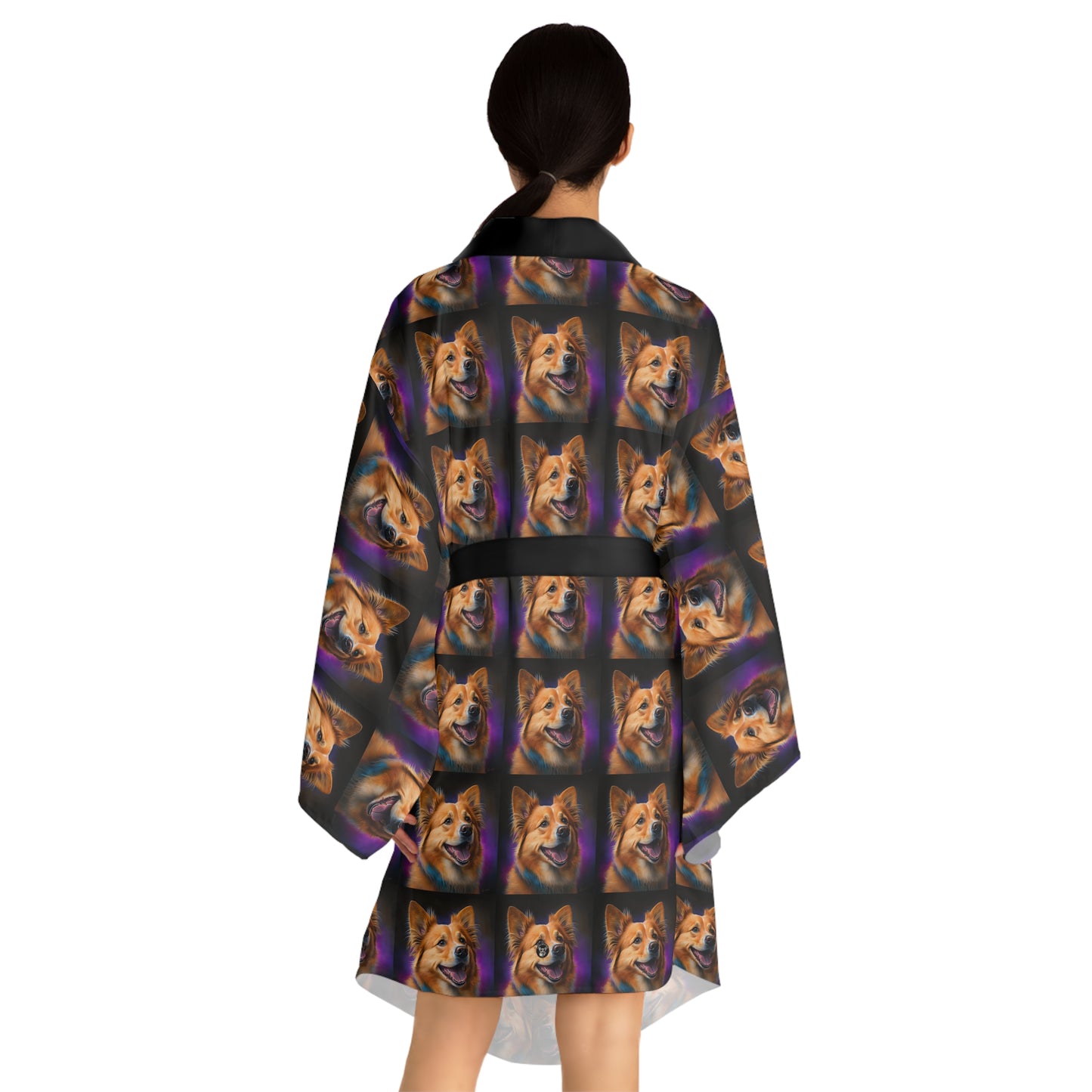 Golden Corgi - Kimono Robe