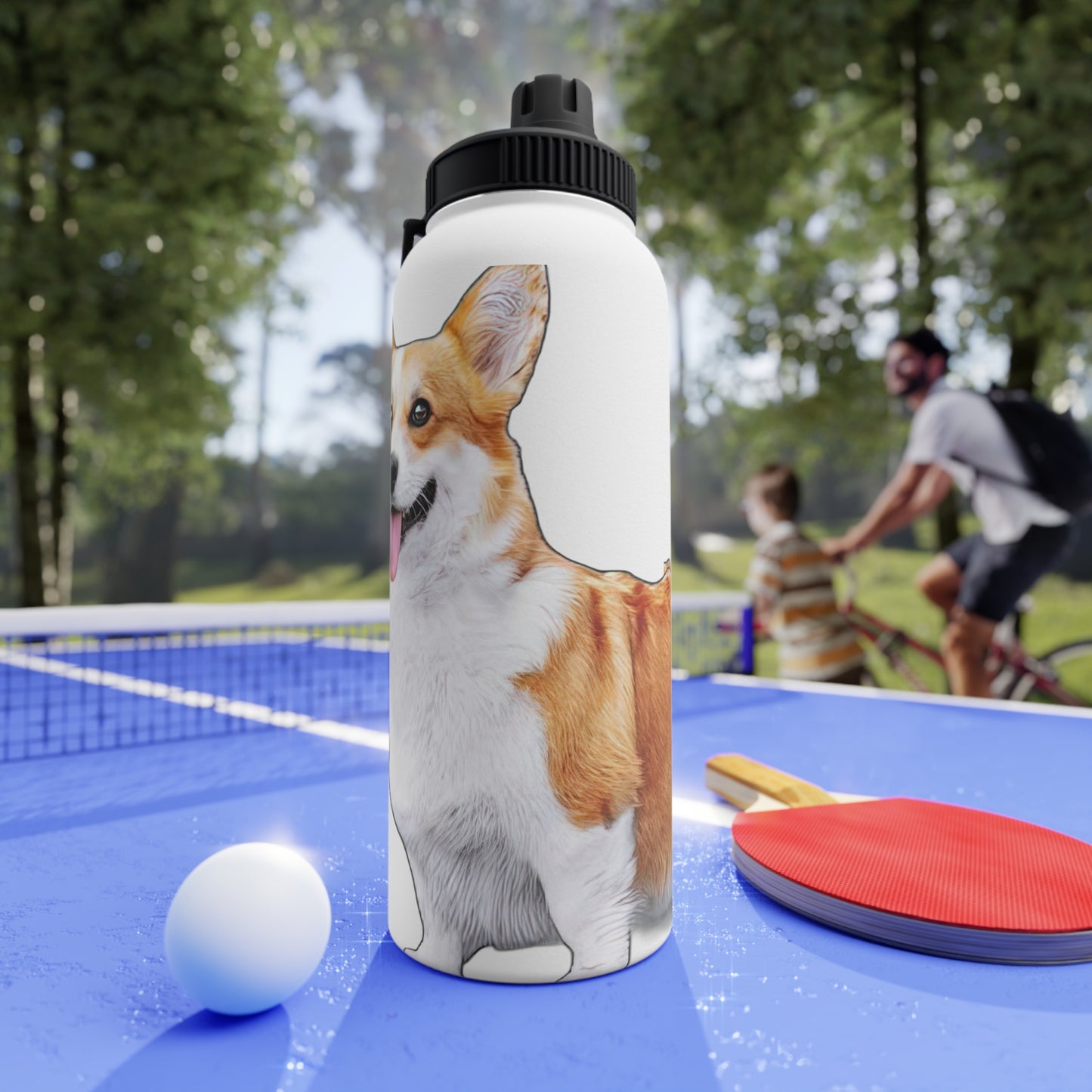 The Classic - Water Bottle with Sport Lid