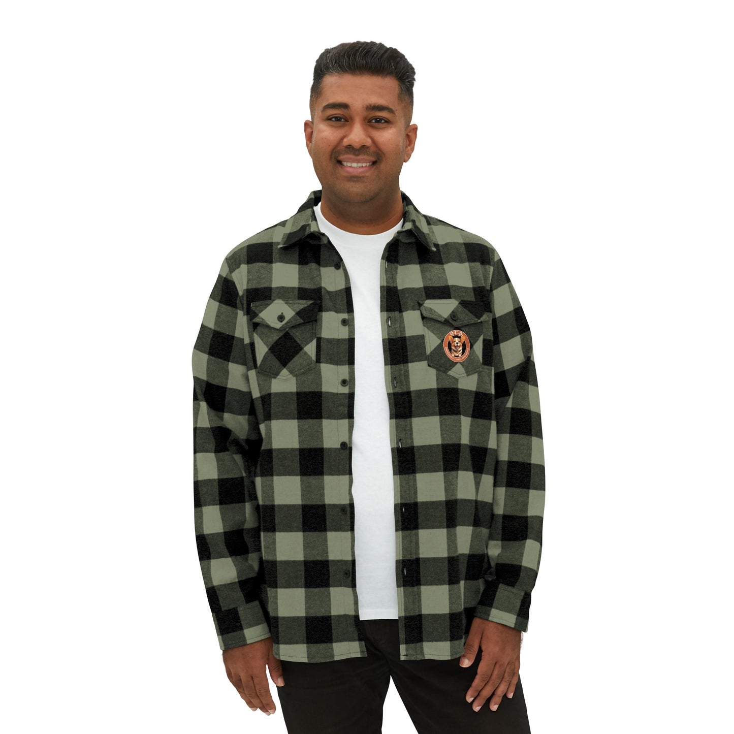 O.C.D. Obsessive Corgi Disorder - Flannel Shirt