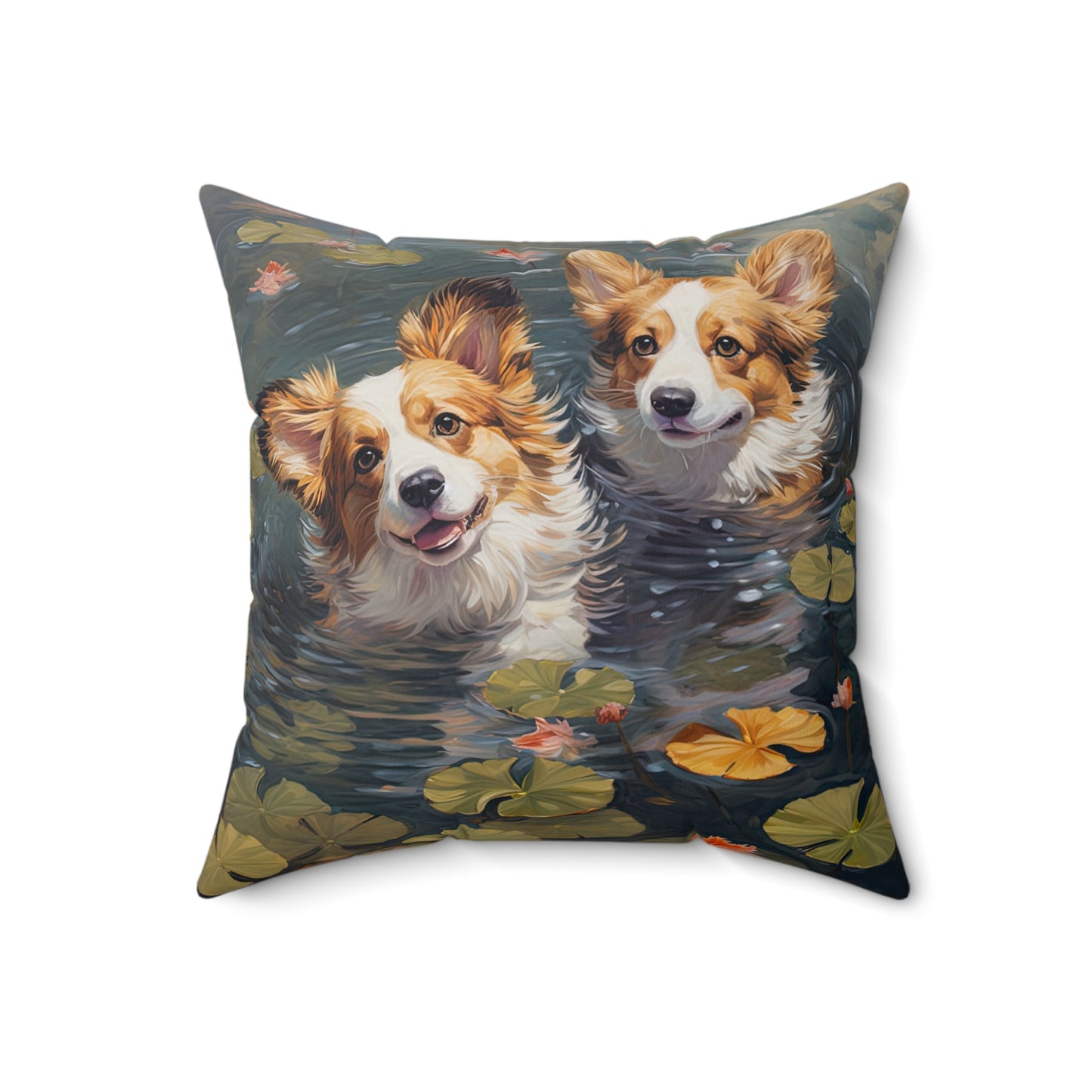 Pond Pups - Throw Pillow