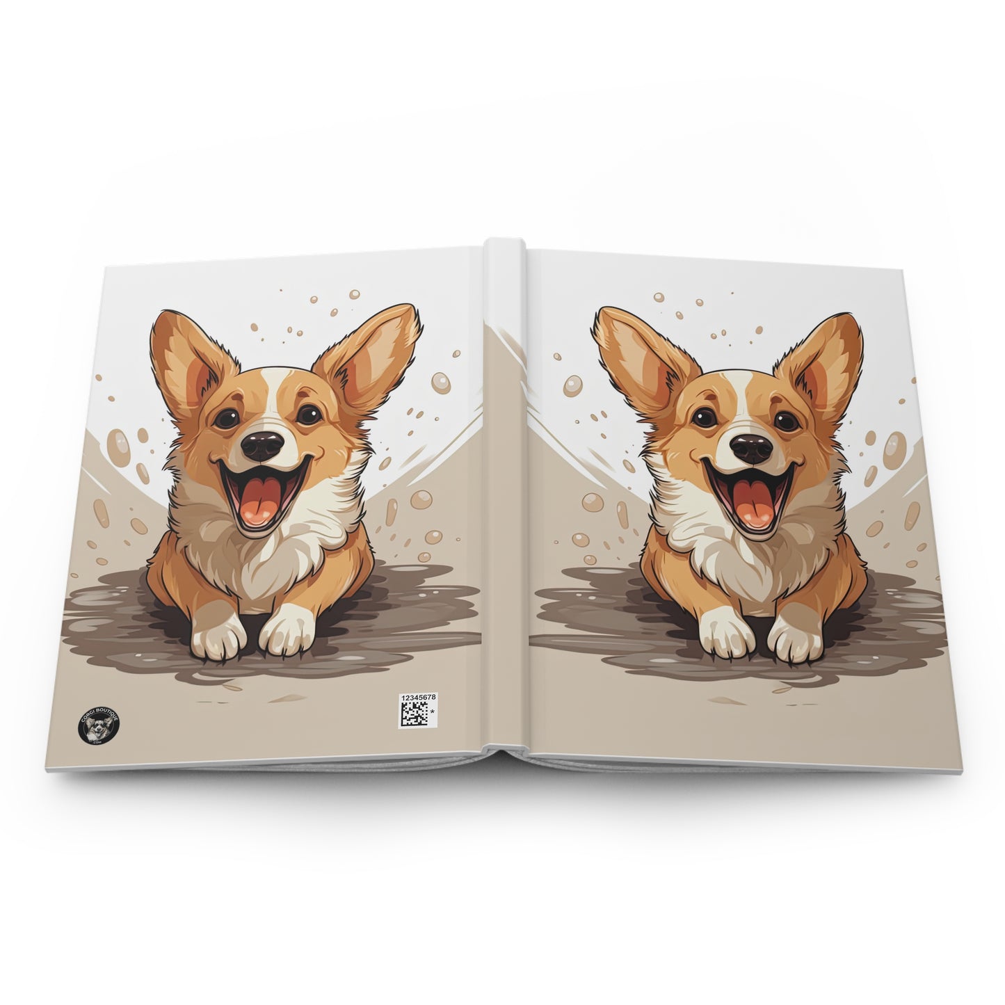Corgi Cuteness - Hardcover Journal