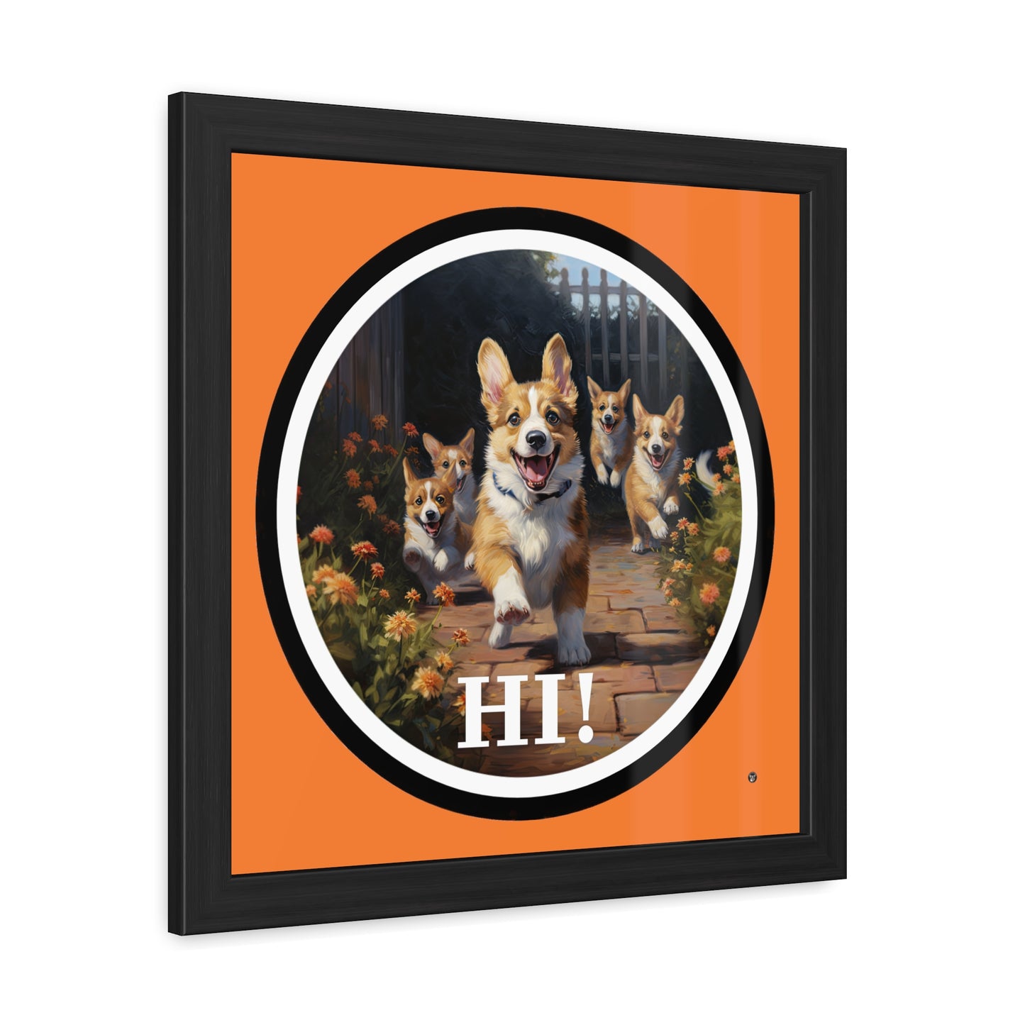 Hi! - Framed Print