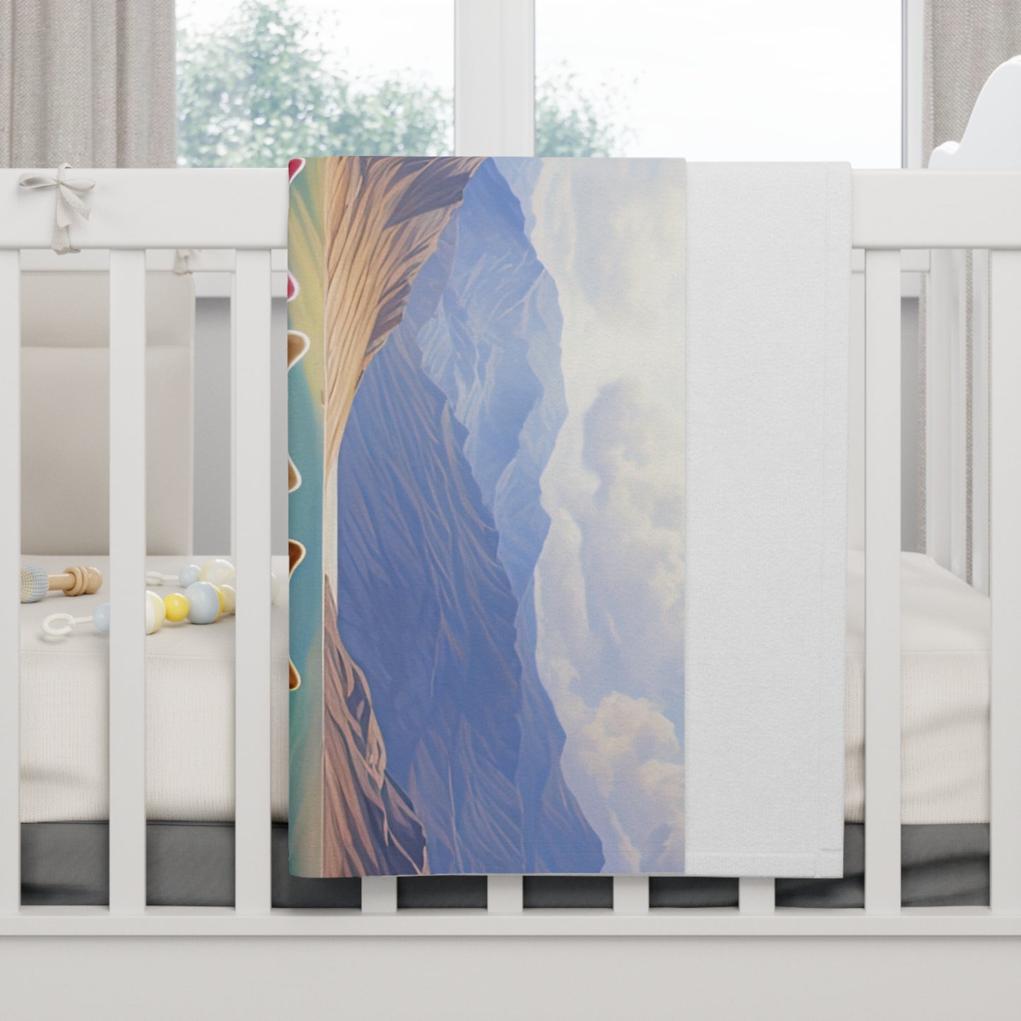 Corgi Lake - Baby Blanket