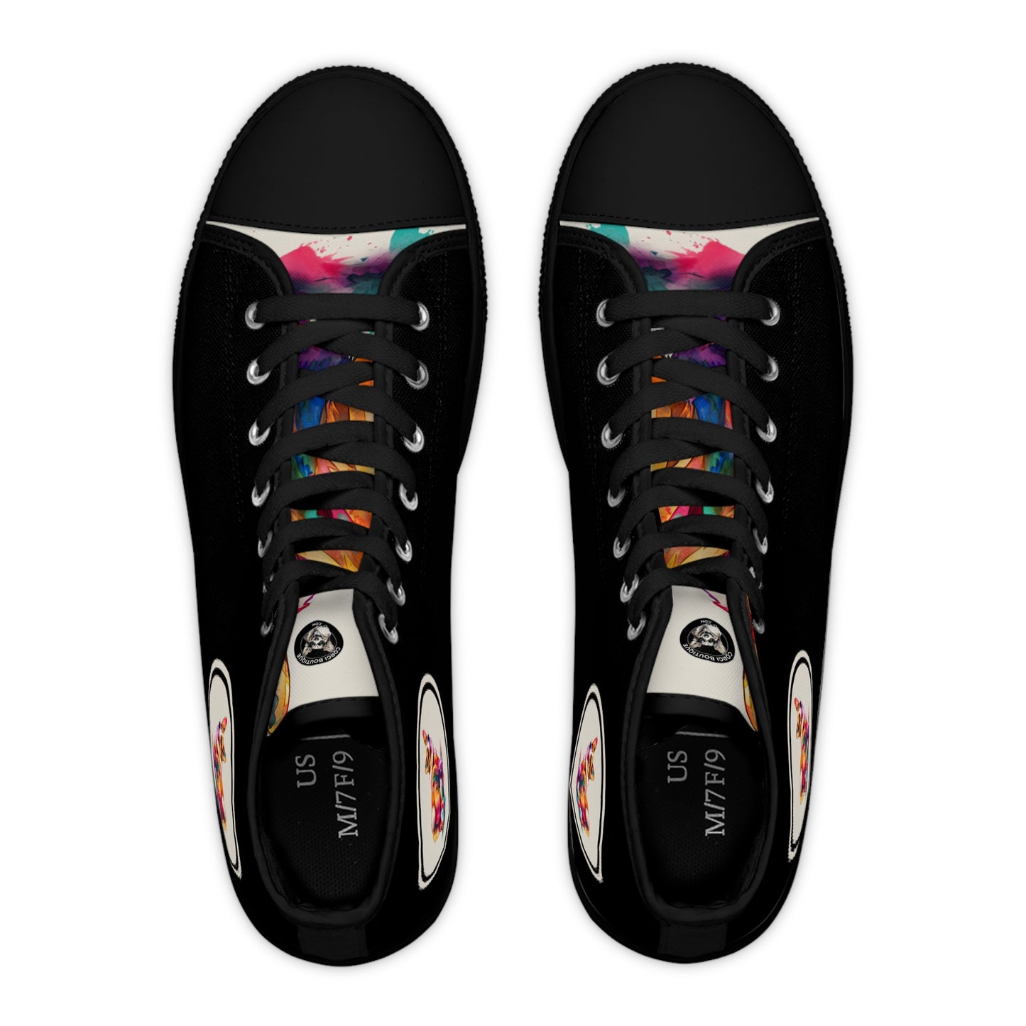 The Observer - Women's High Top Sneakers