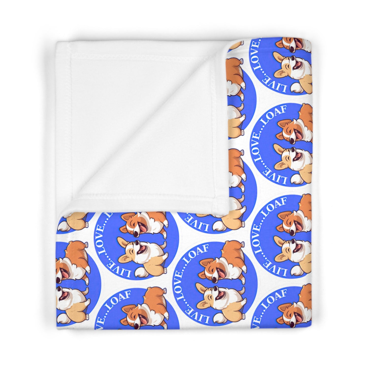 Live...Love...Loaf - Baby Blanket