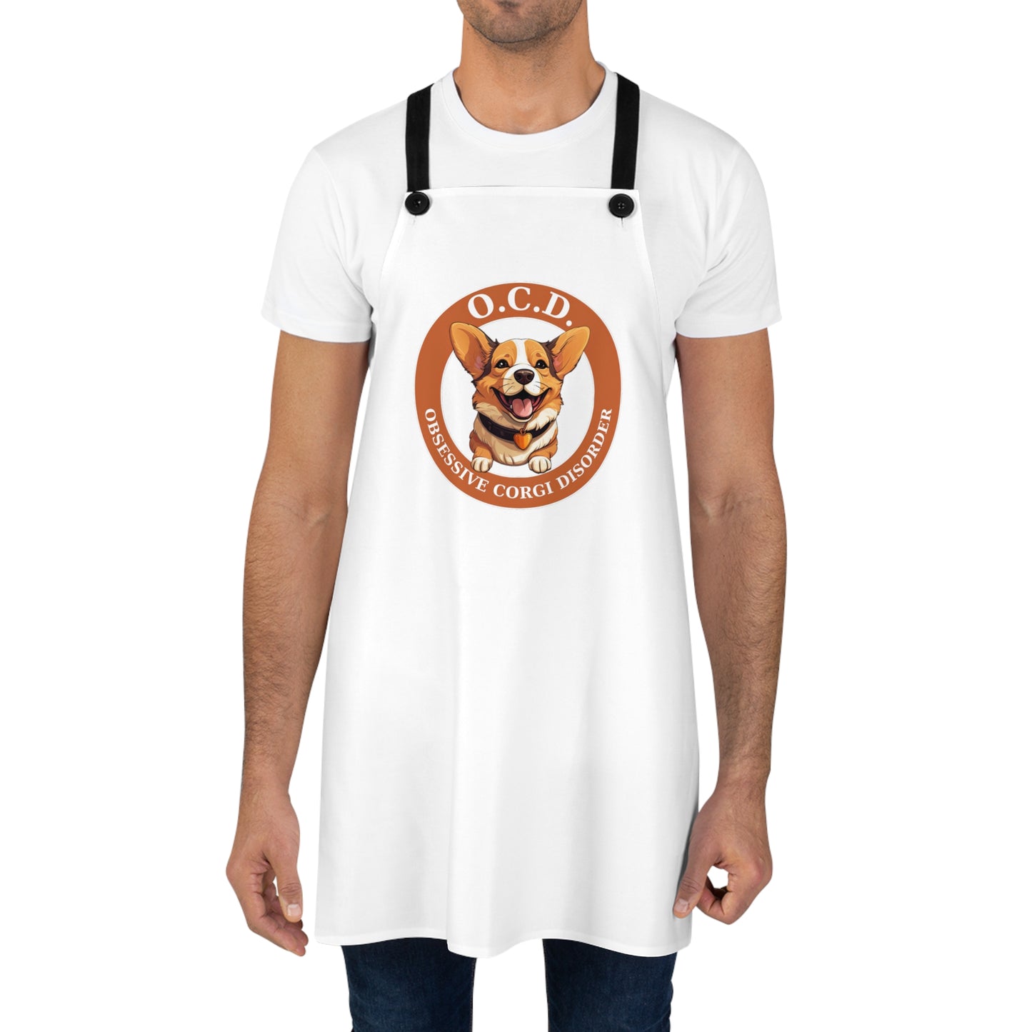 O.C.D. Obsessive Corgi Disorder - Apron