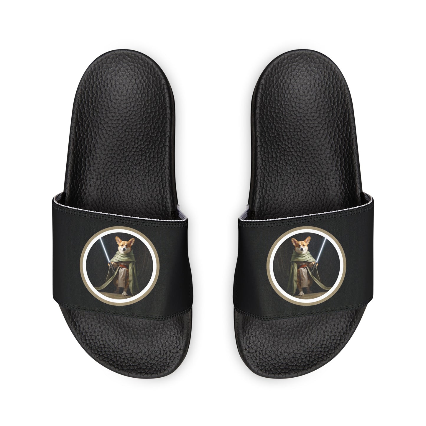 Jedi Corgi - Women's Slide Sandals