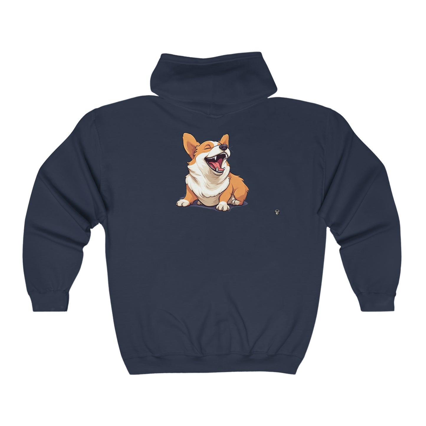 Comical Corgi - Zip Hoodie