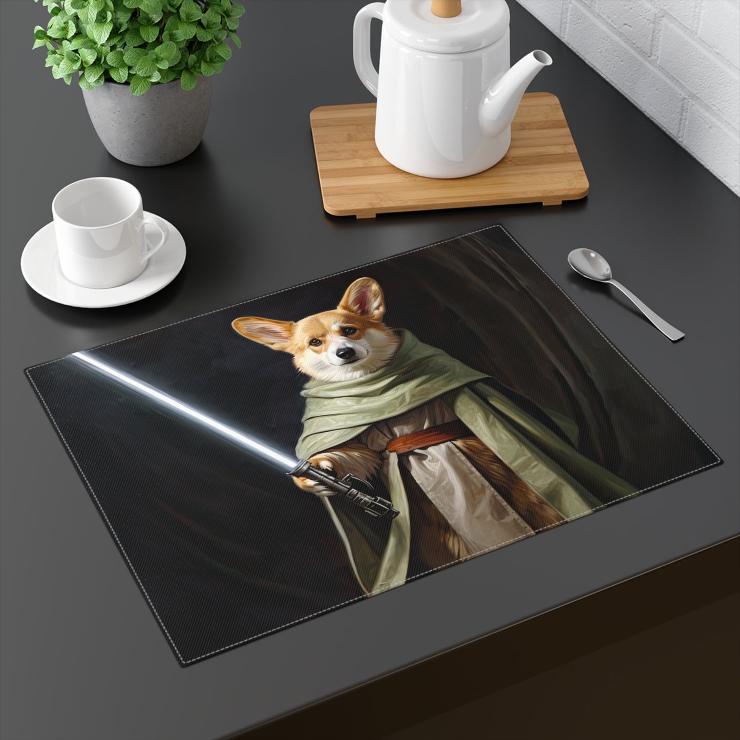 Jedi Corgi - Placemat