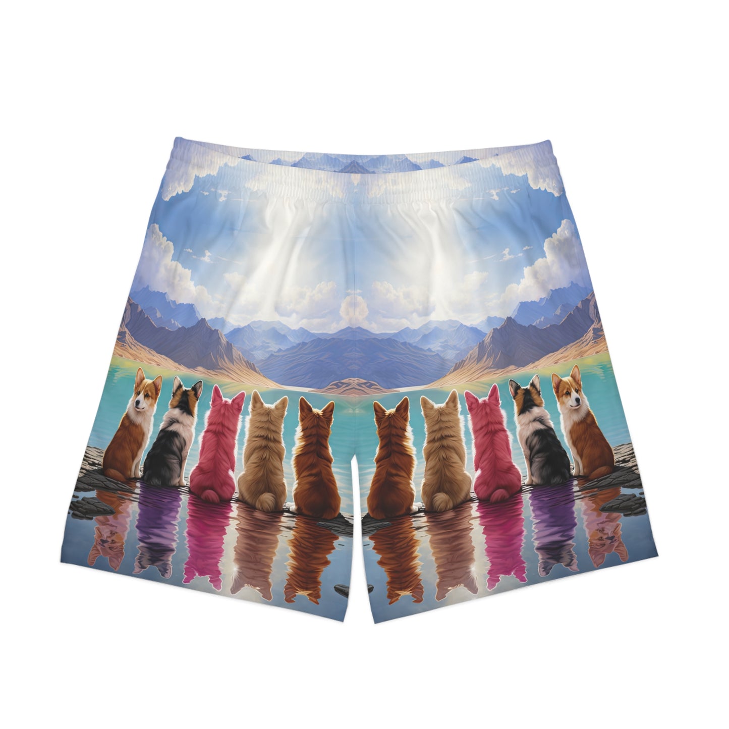 Corgi Lake - Board Shorts