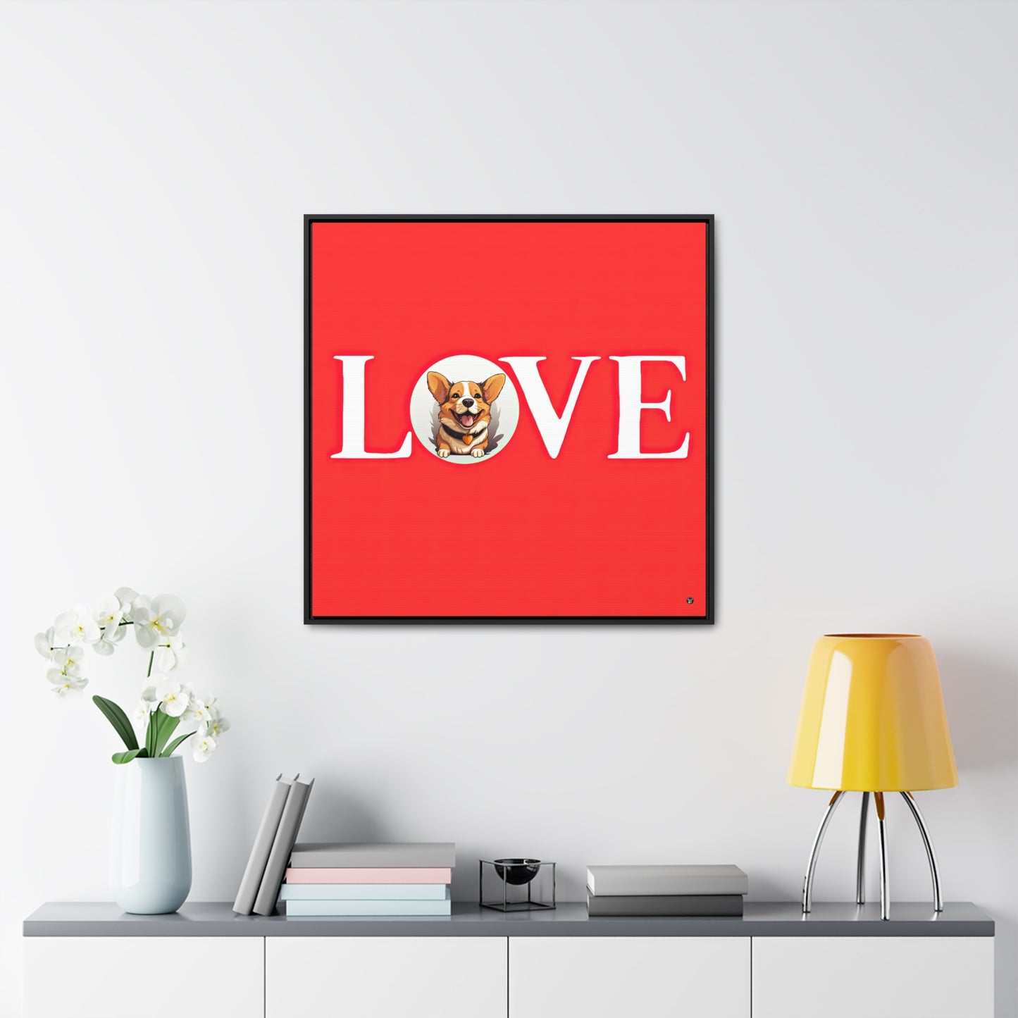 More Love - Framed on Canvas