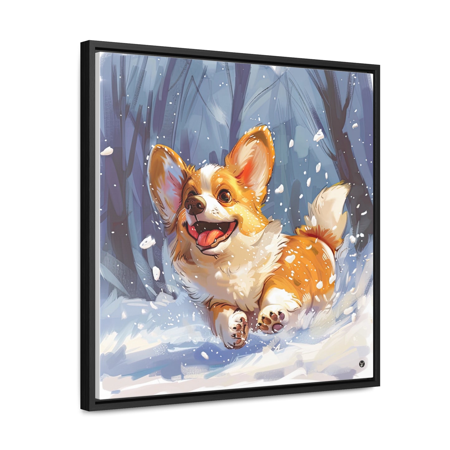 Winter Fun - Framed on Canvas