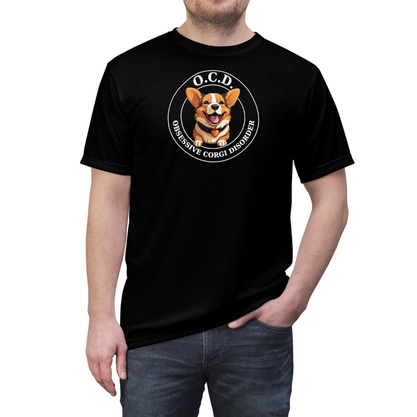 O.C.D. Obsessive Corgi Disorder T-Shirt