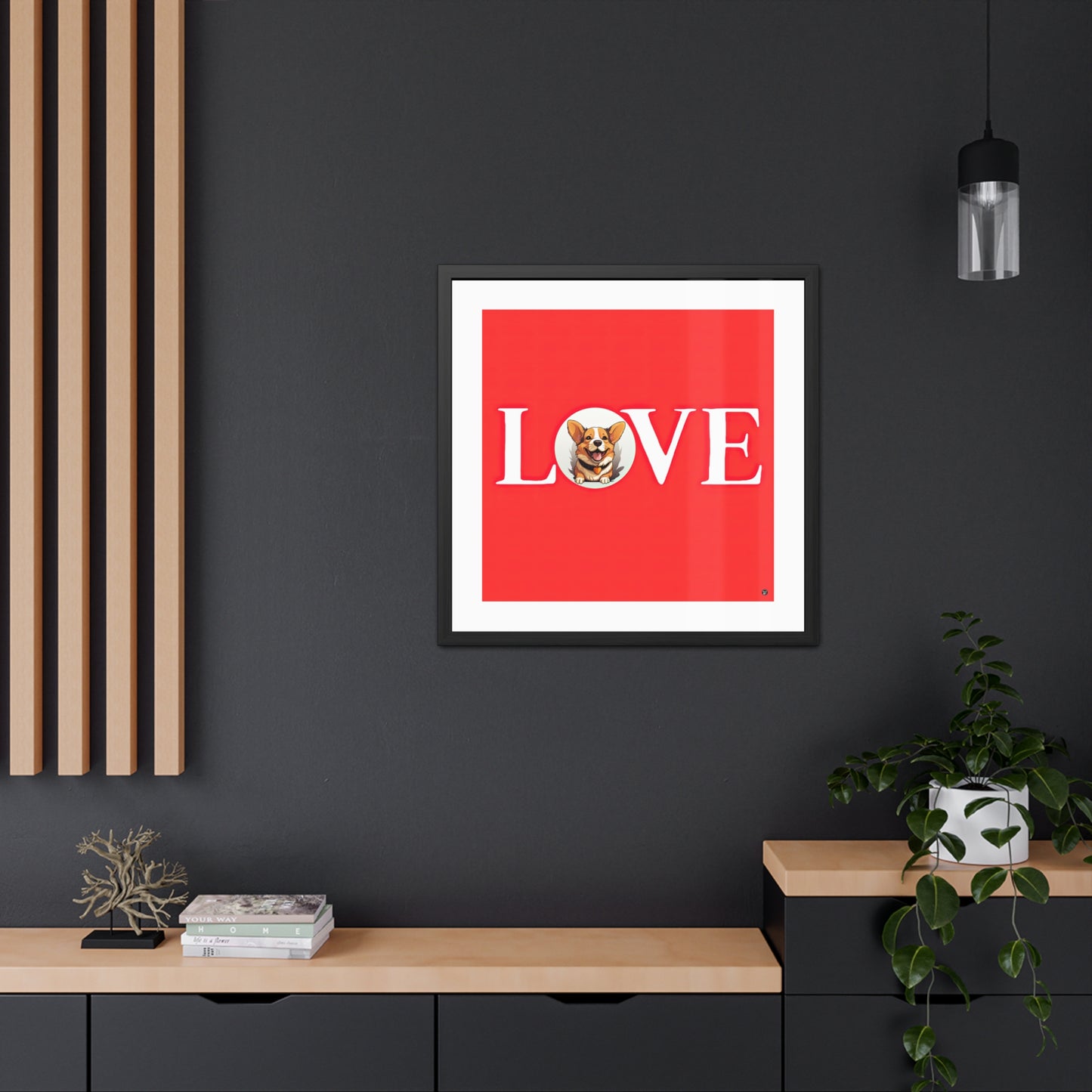 More Love - Framed Print