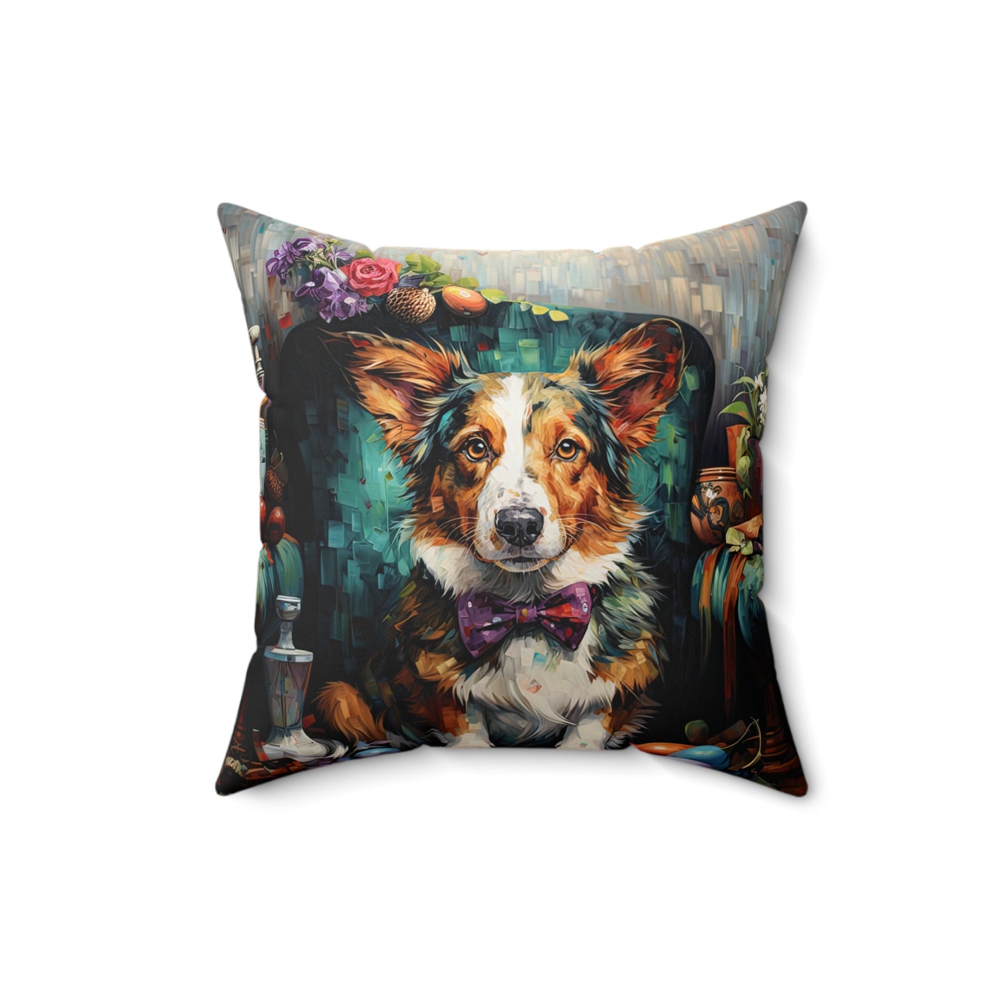 Formal Corgi - Throw Pillow