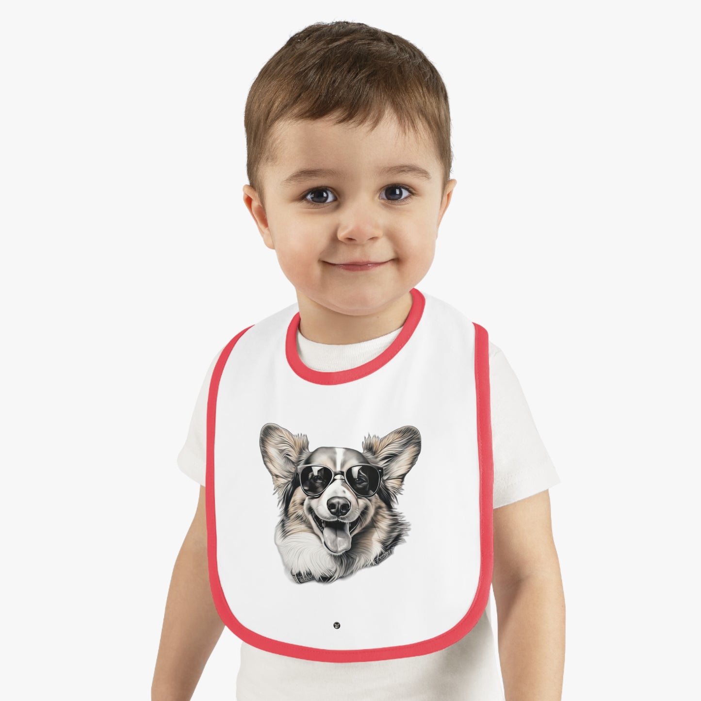 Corgi Cool - Baby Bib