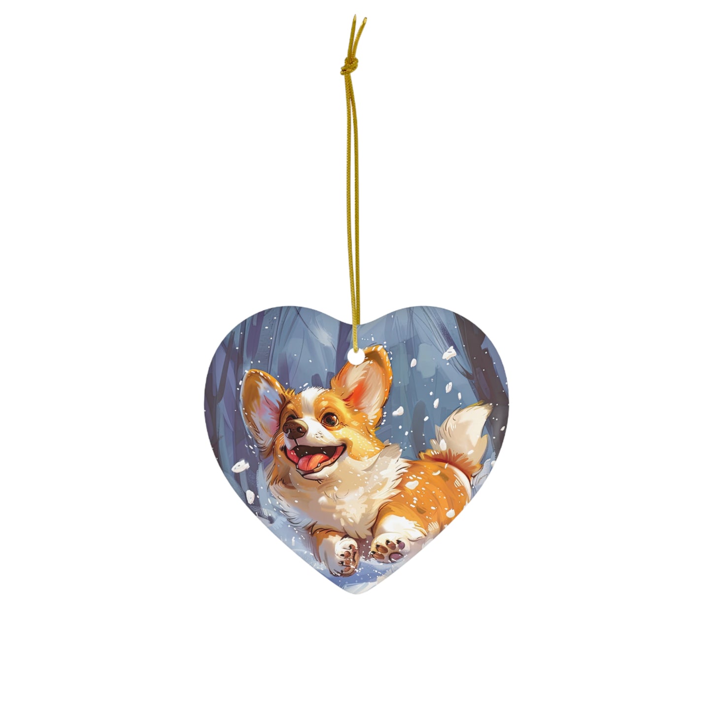 Winter Fun - Ceramic Ornament