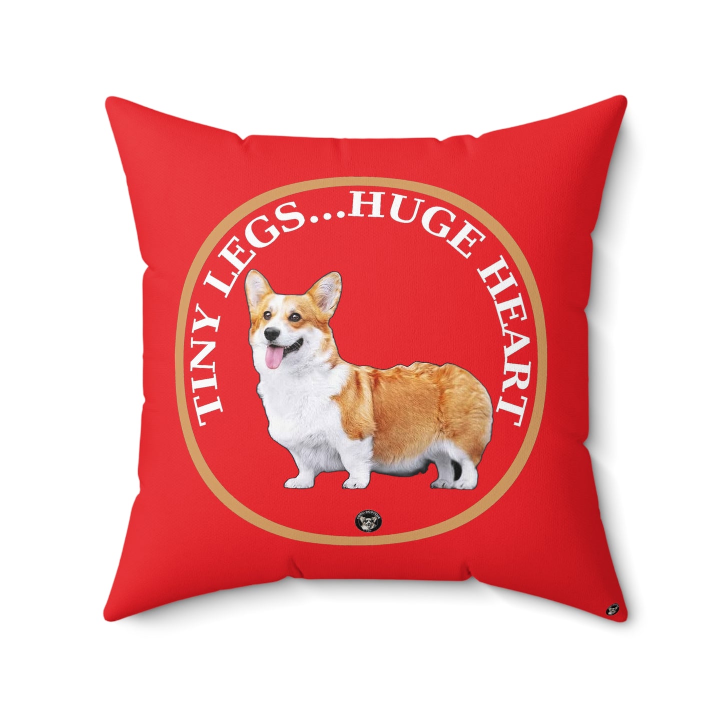 Tiny Legs...Huge Heart - Throw Pillow