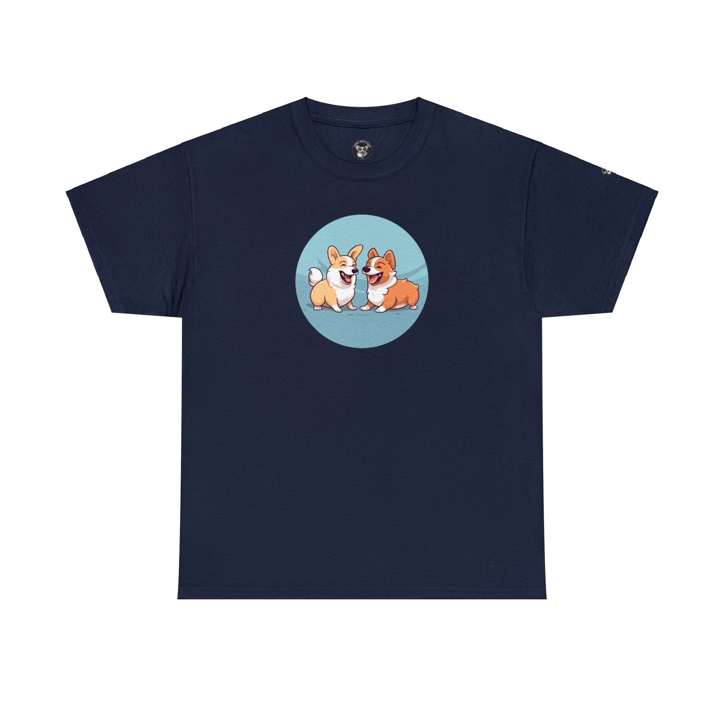 Corgi Couple - Unisex Heavy Cotton Tee