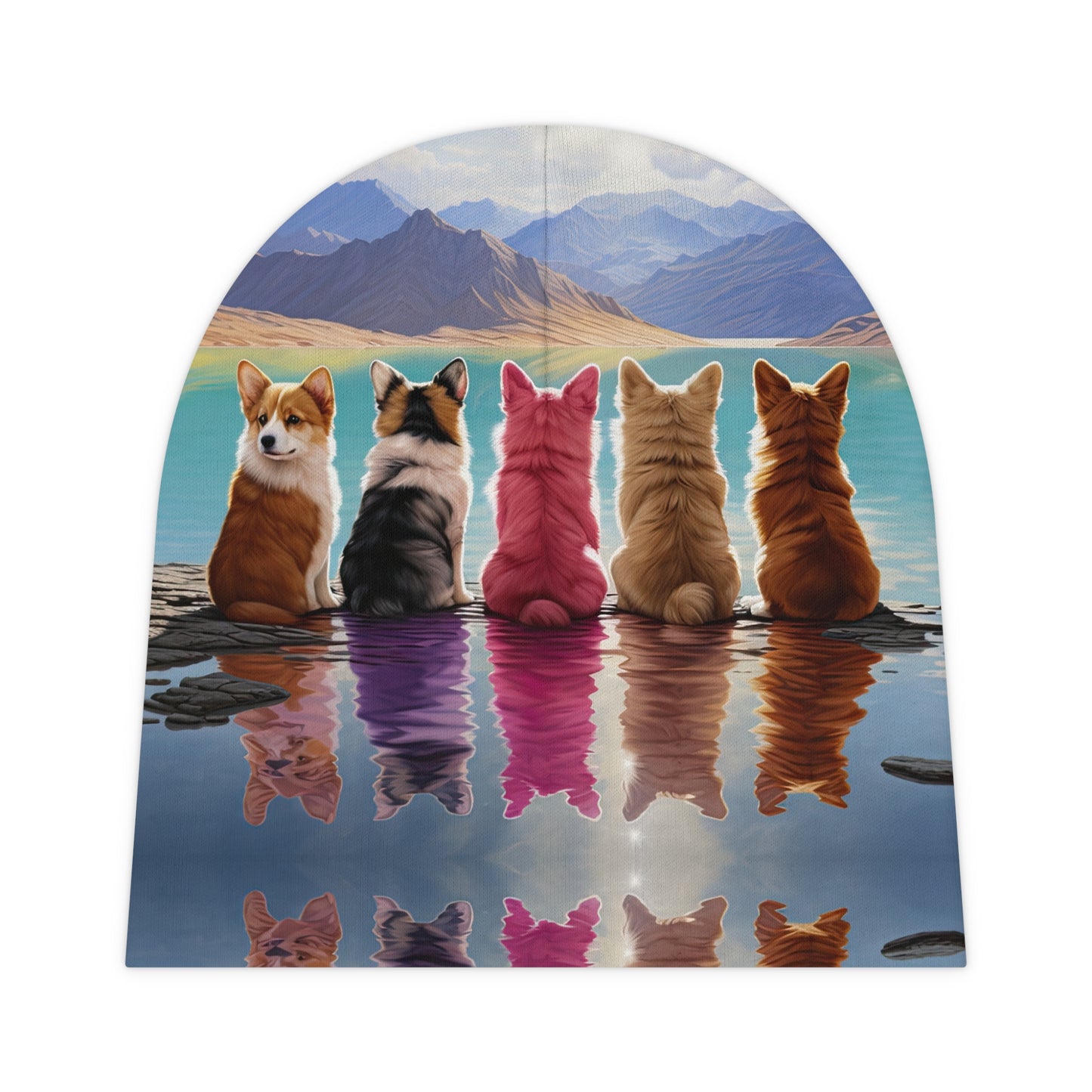 Corgi Lake - Baby Beanie