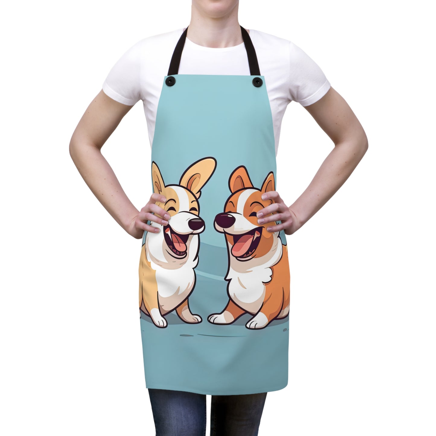 Corgi Couple - Apron