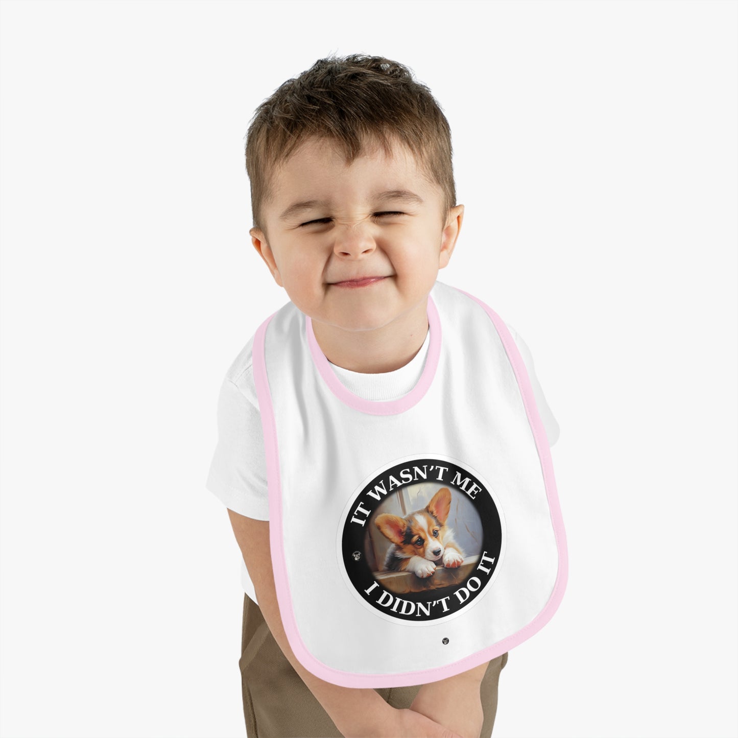 It Wasn't Me...I Didn't Do It - Baby Bib